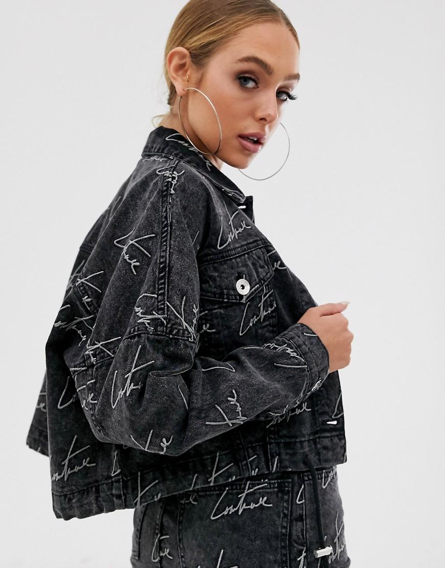 couture club denim jacket