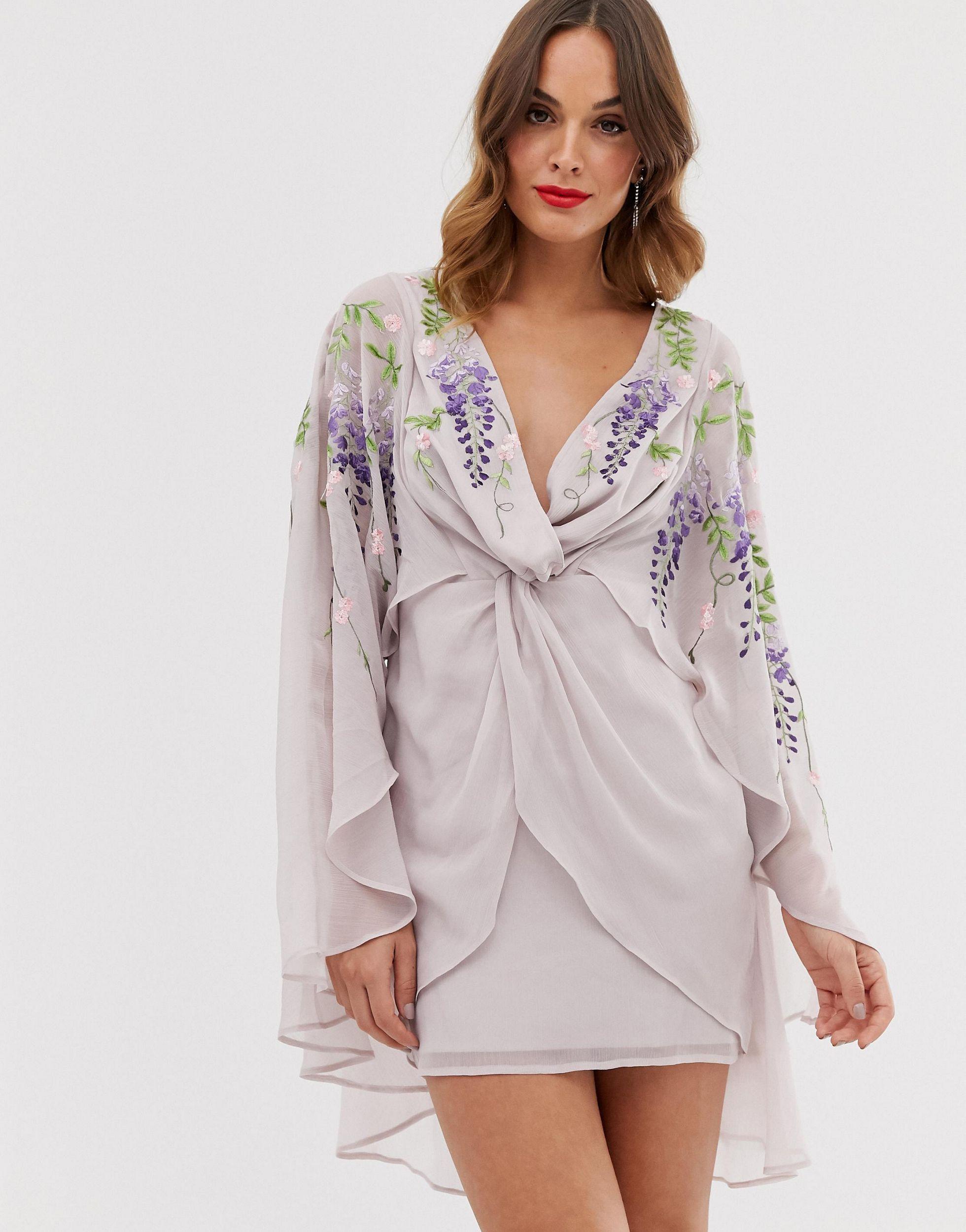 mini cape dress