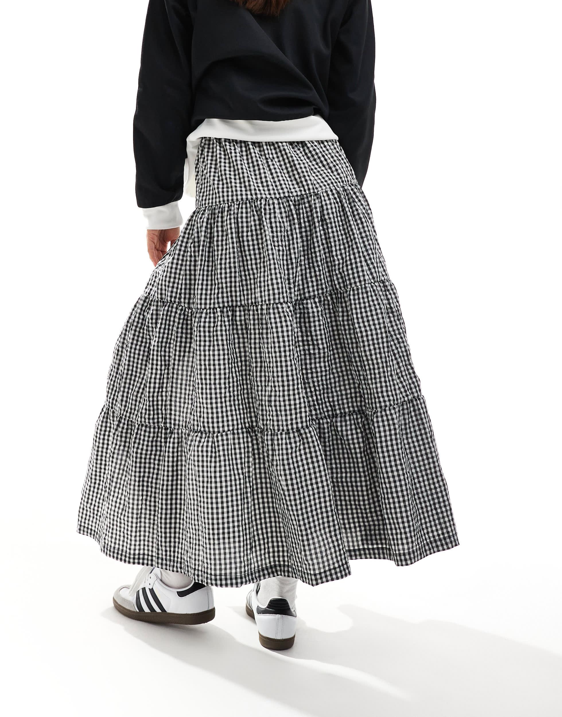 Jupe a carreaux bershka hot sale