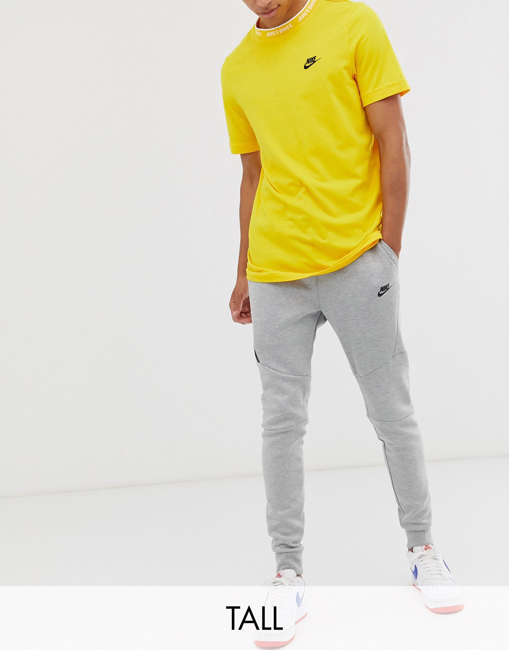 Nike Tall – Jogginghose aus Tech-Fleece mit Bündchen in Grau für Herren |  Lyst DE