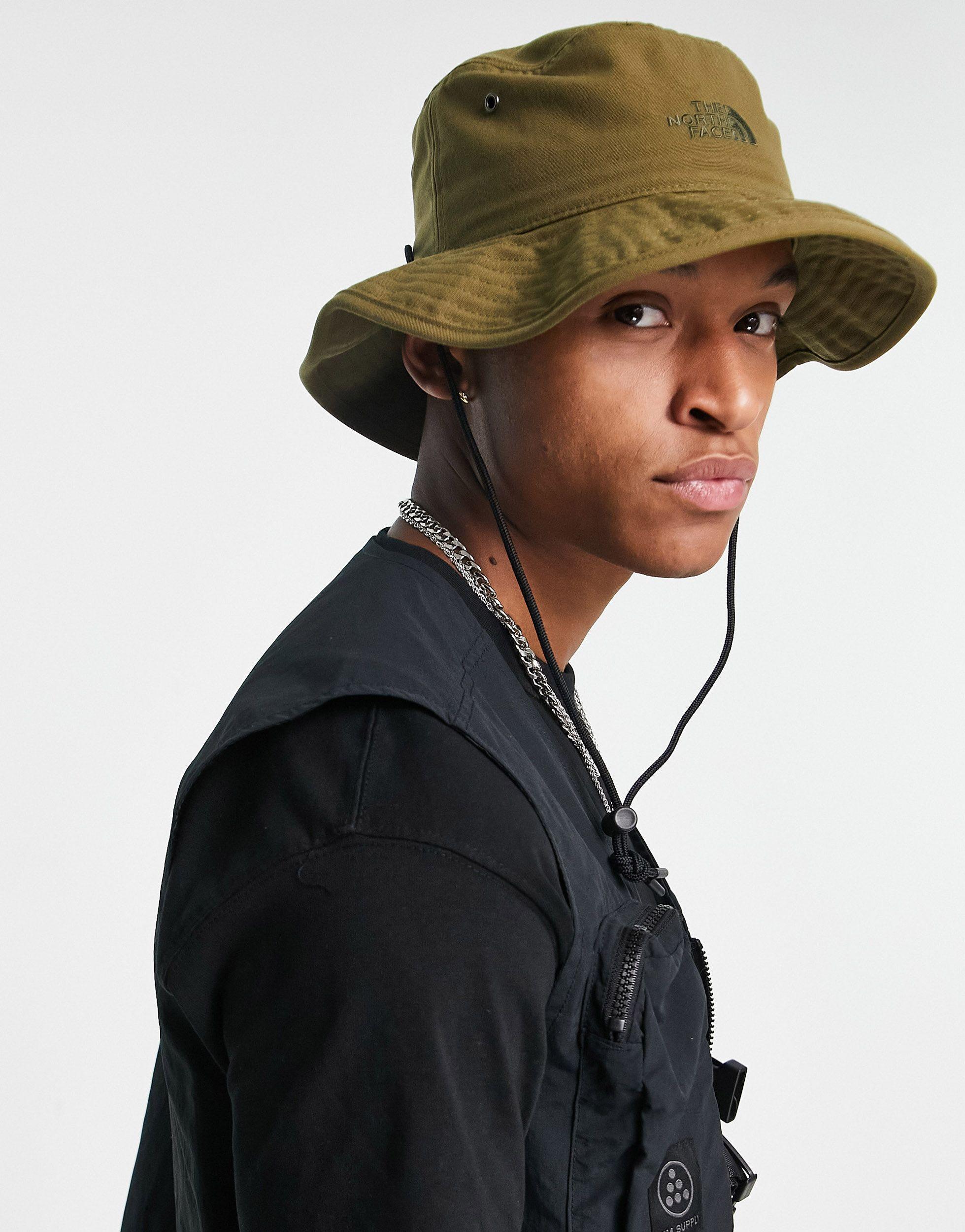 The North Face 66 Brimmer Bucket Hat in Black for Men | Lyst