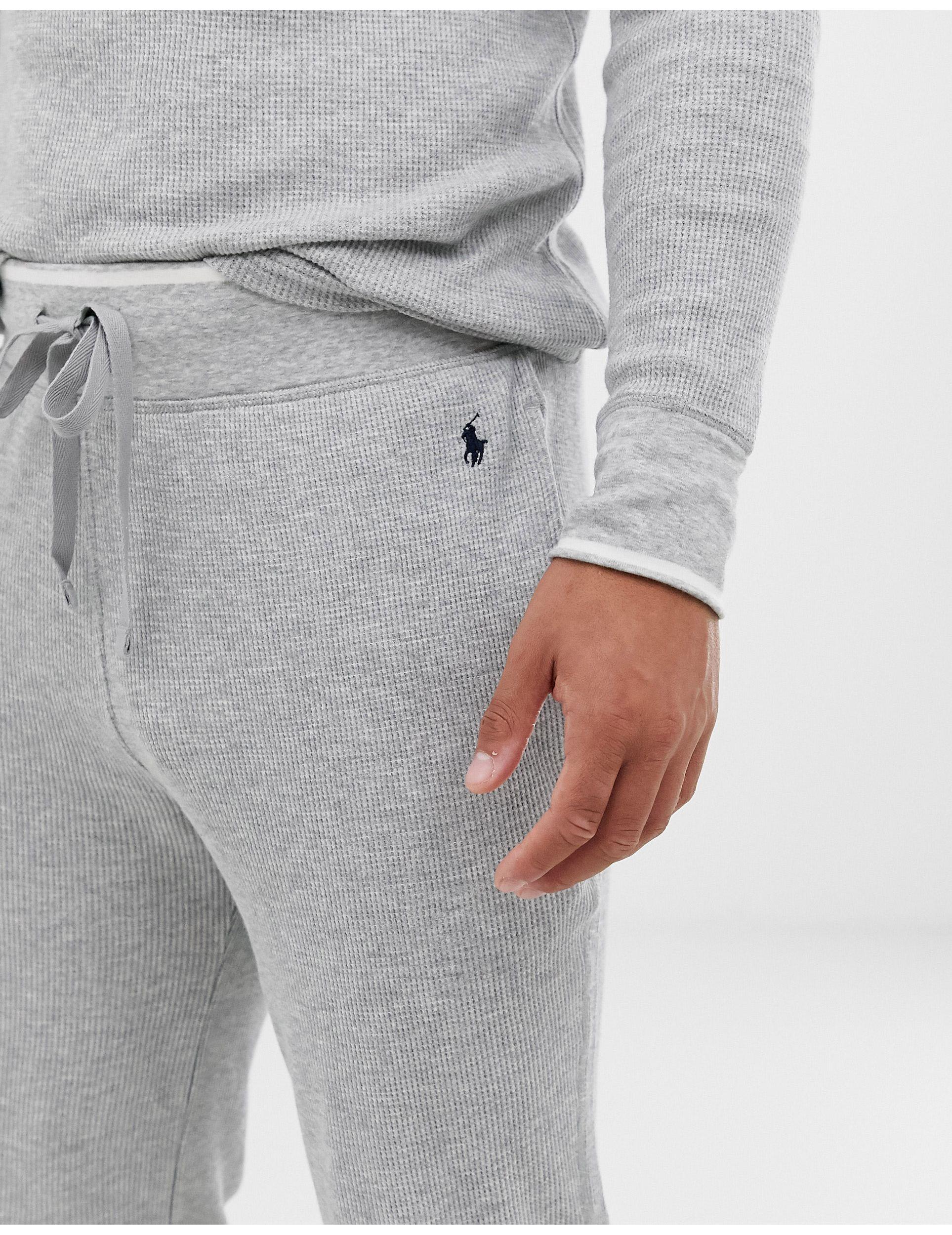 ralph lauren jogging bottoms grey