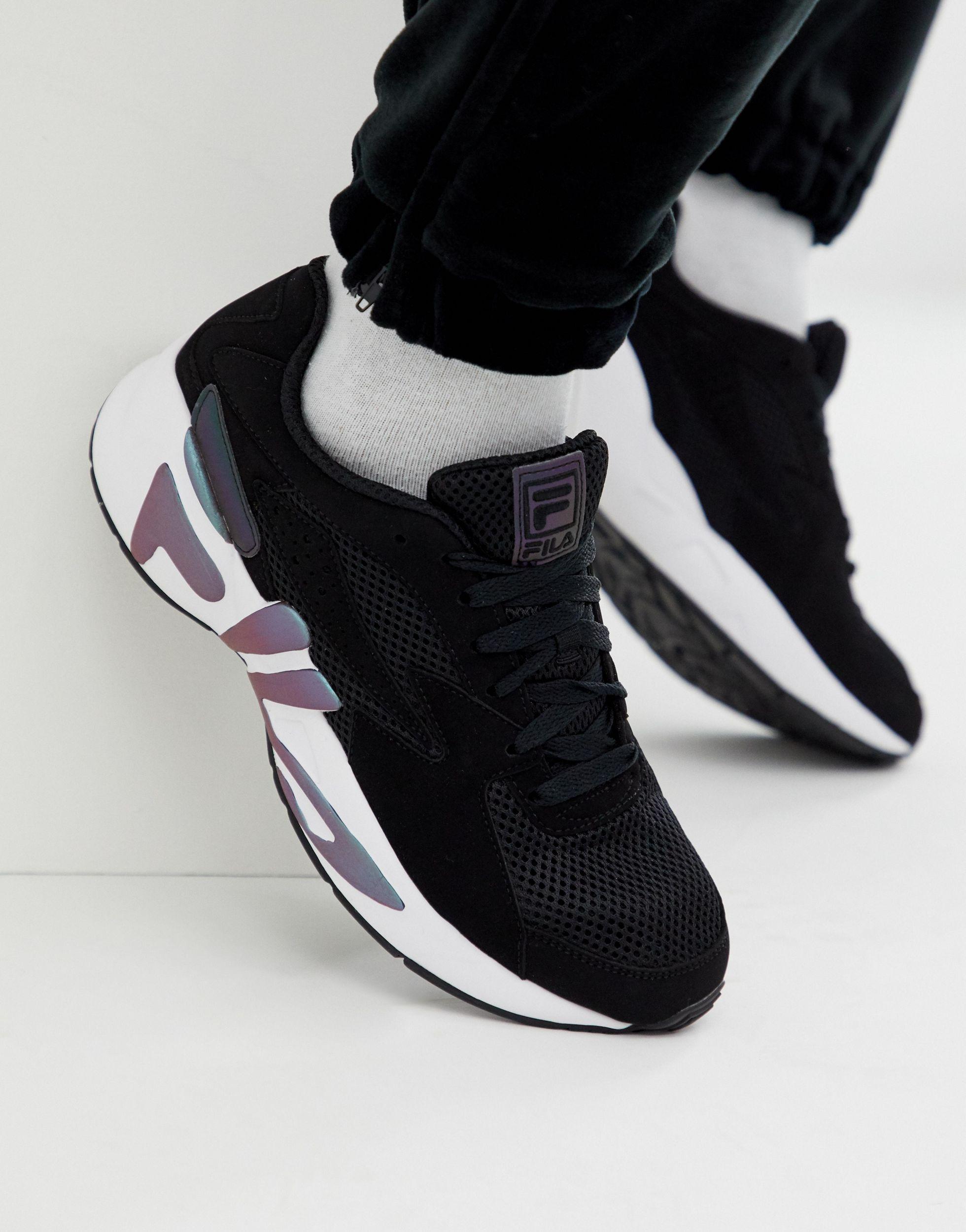 fila black mindblower shoes