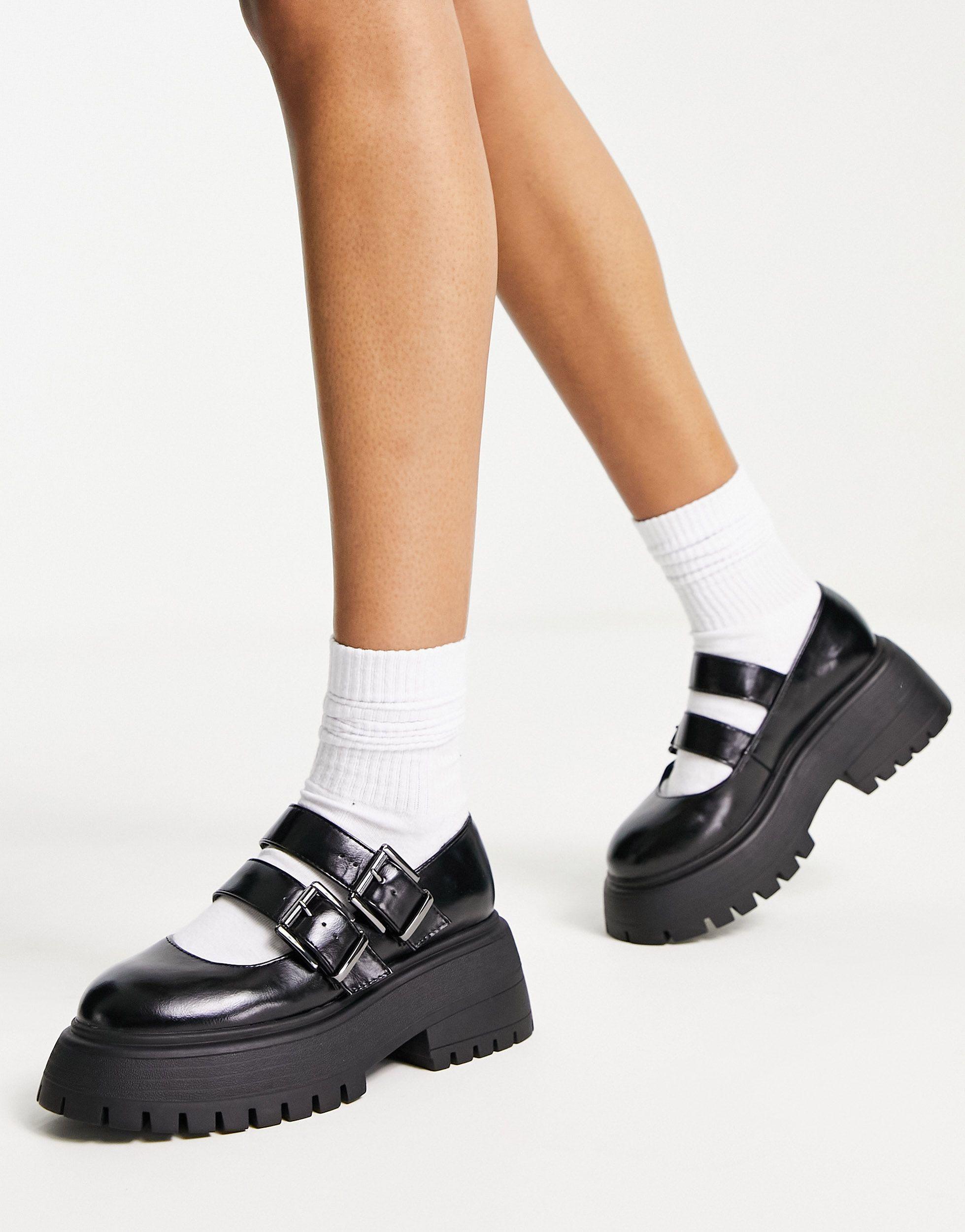 asos chunky mary janes
