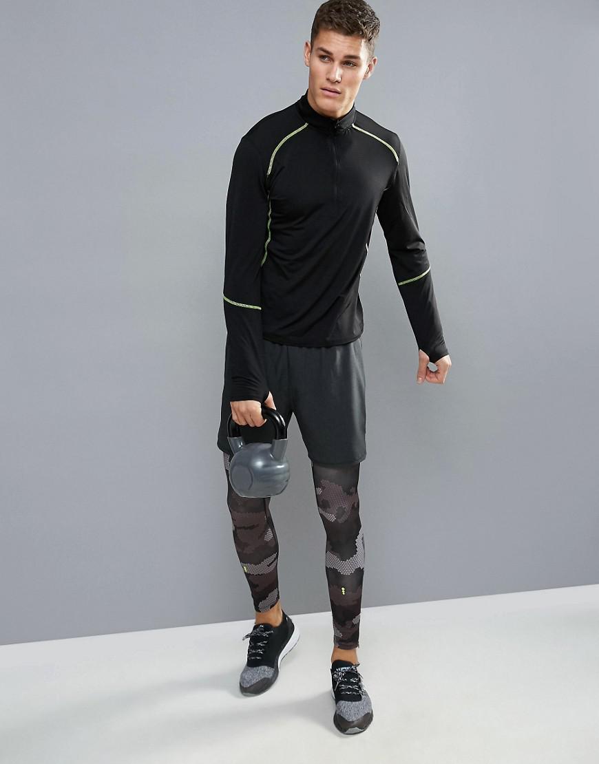 camo running tights