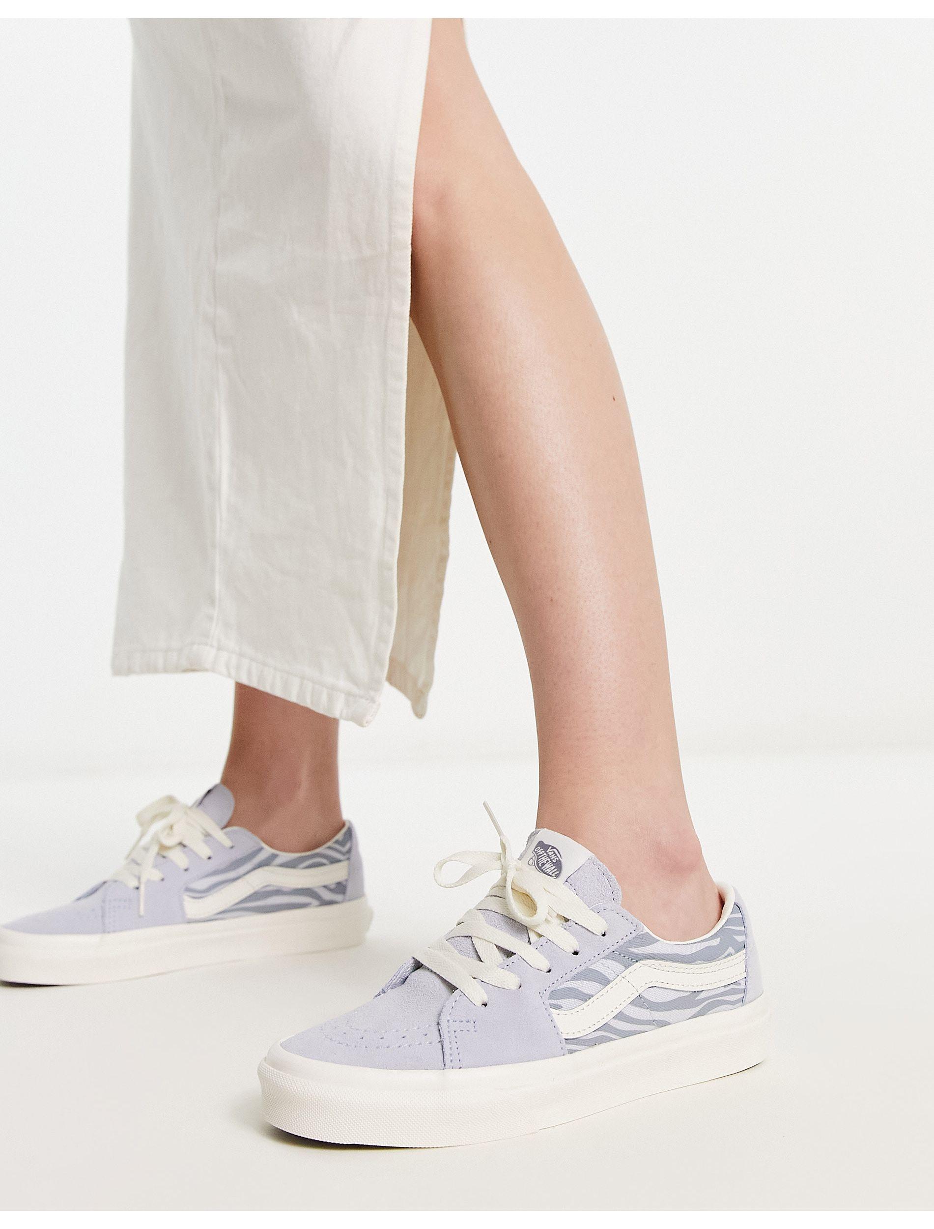 Sk8-low - sneakers basse zebrate di Vans in Bianco | Lyst