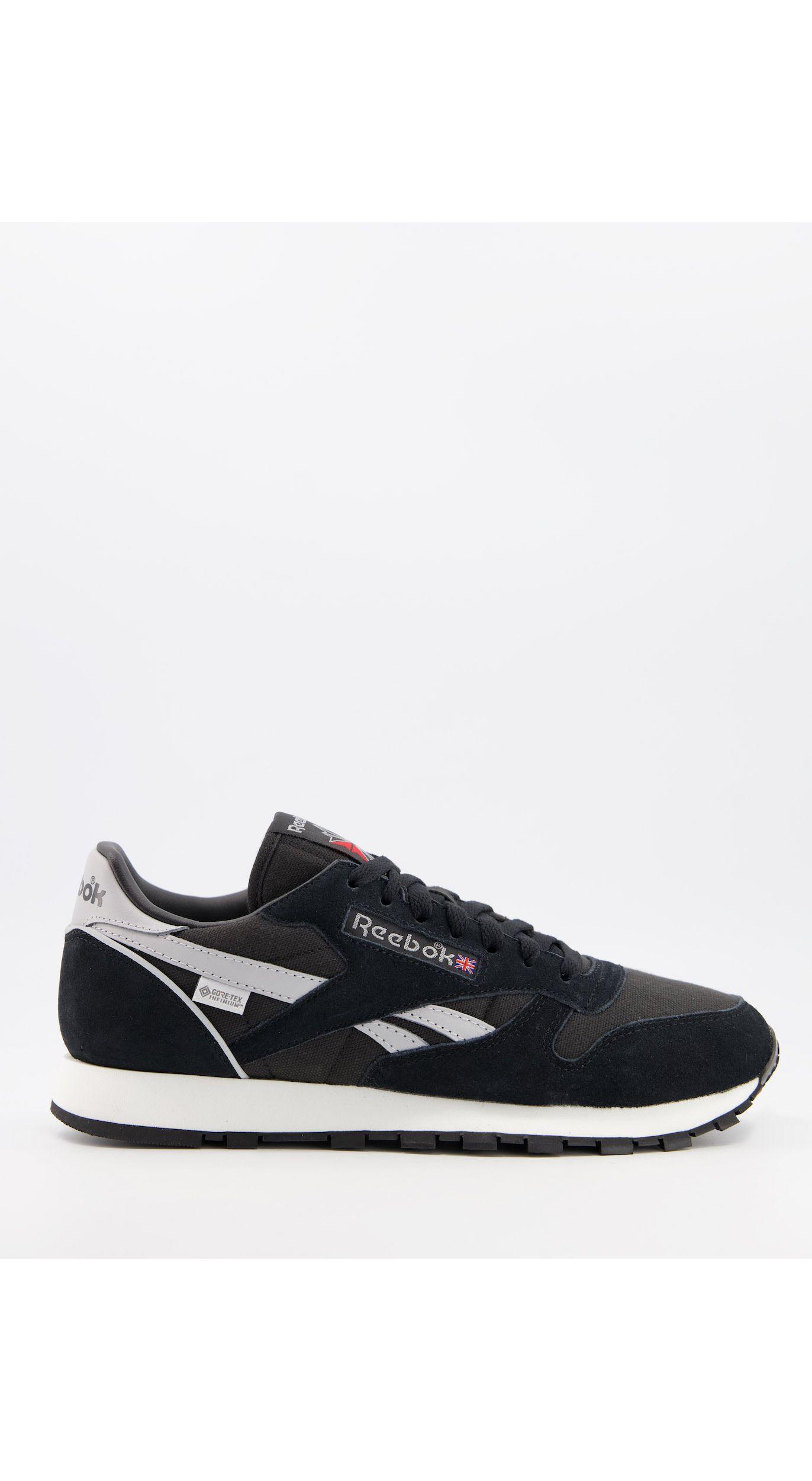 Reebok Classic Leather Goretex Trainers in Black for Men Lyst