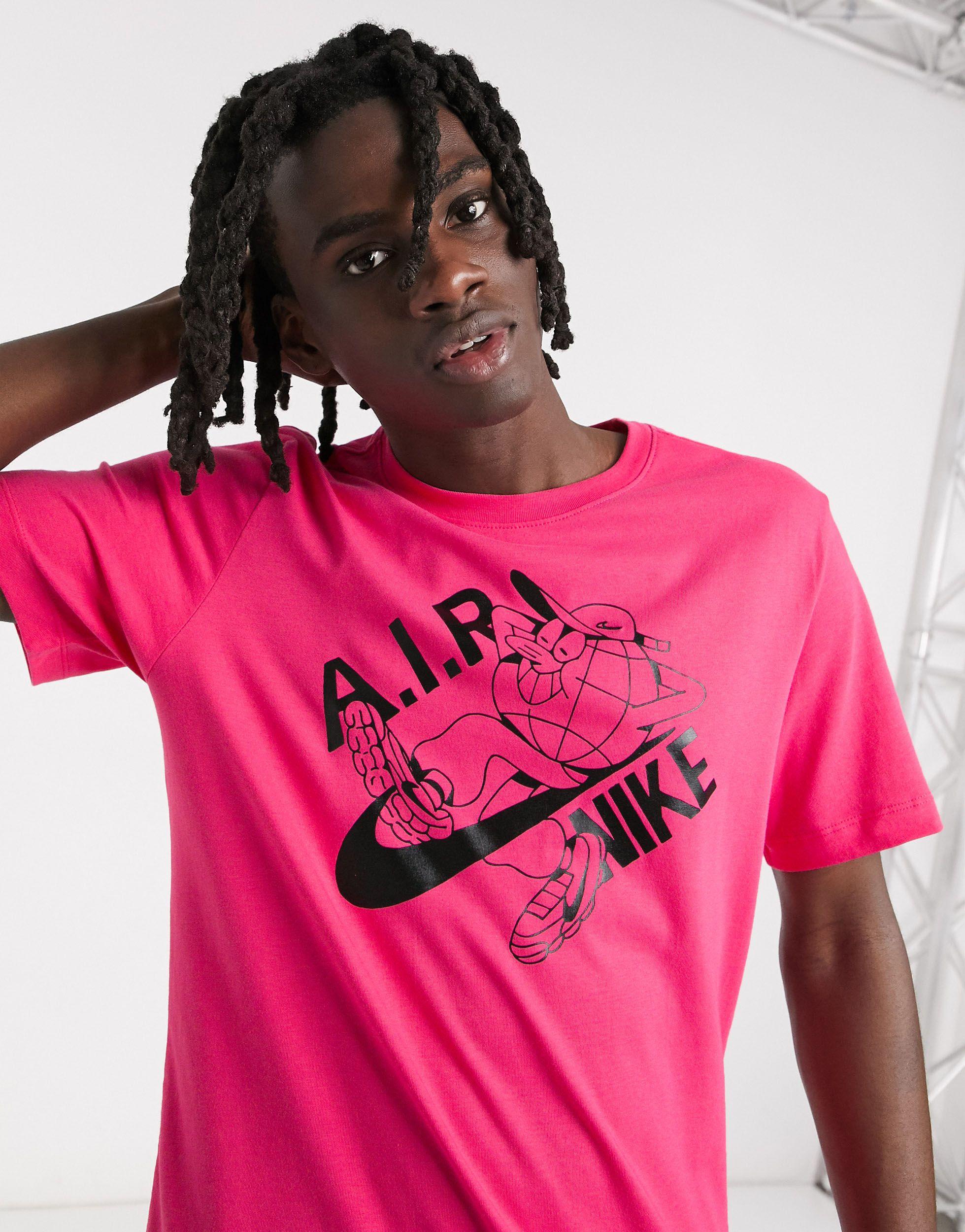 Nike Katoen Lugosis Artist Pack - T-shirt Met Logo in het Roze voor heren -  Lyst