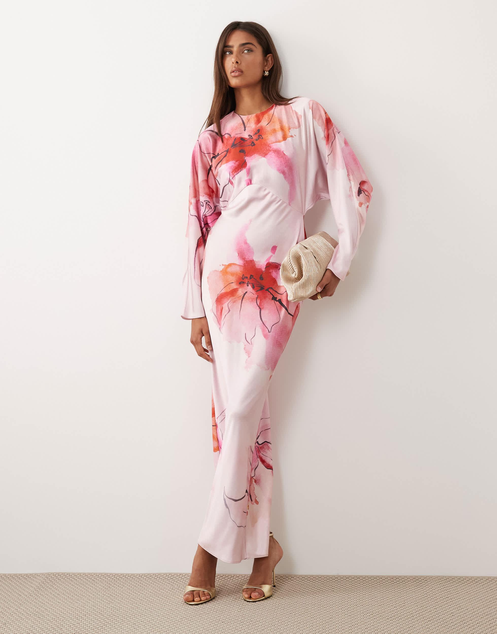 butterfly wishes maxi dress Butterfly Fuchsia Gown– Teuta Matoshi