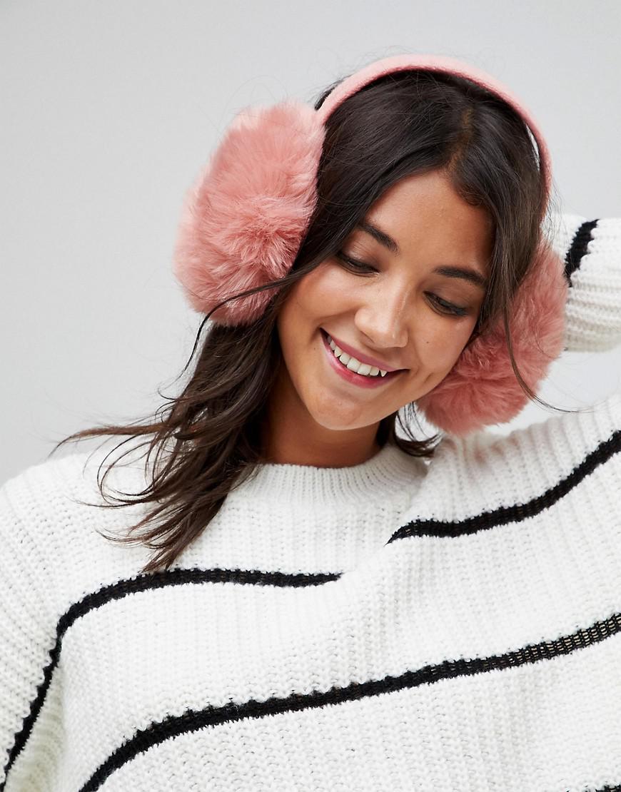 French Connection Ear Muffs in Pink Lyst