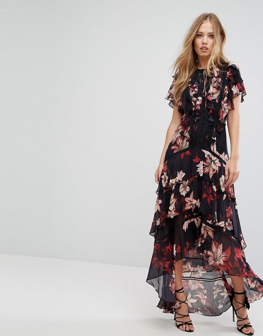 Forever New Floral Printed Maxi Dress | Lyst