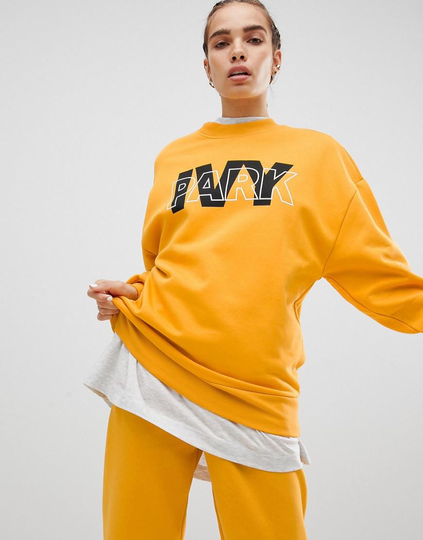 ivy park mustard hoodie