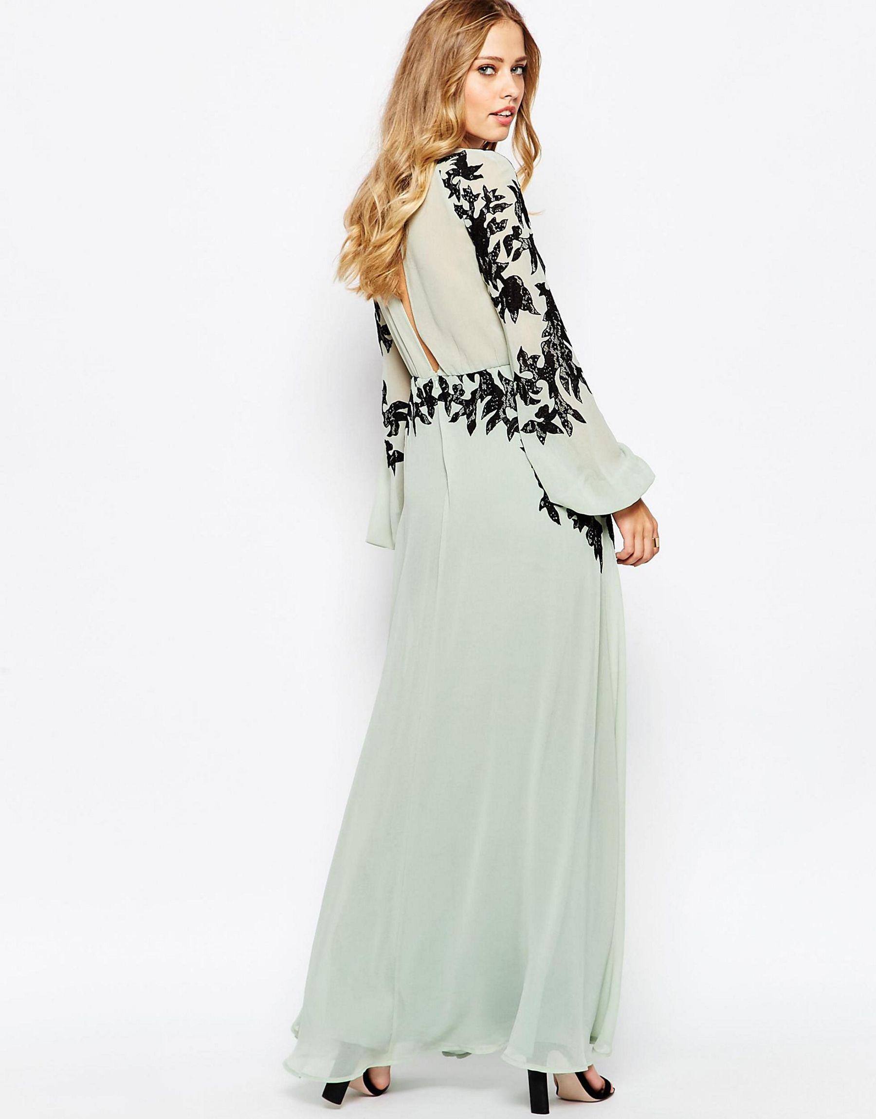 asos kaftan maxi dress