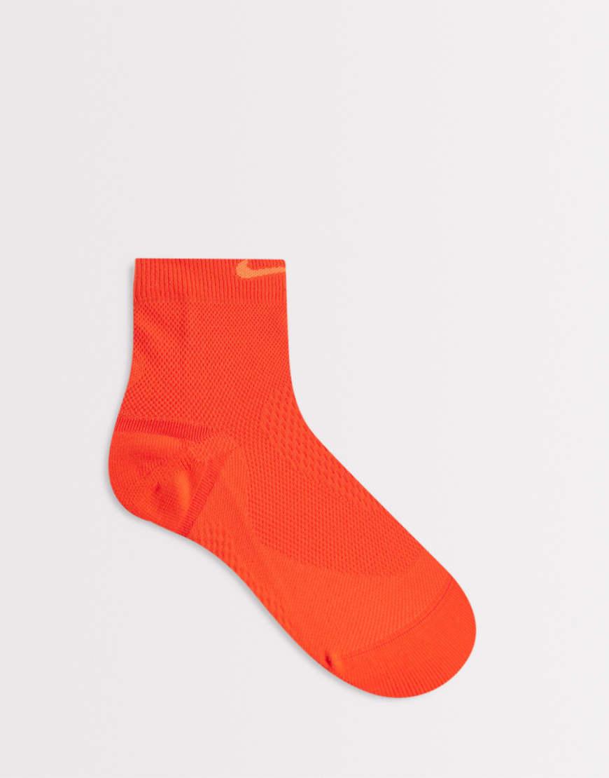 neon orange nike socks