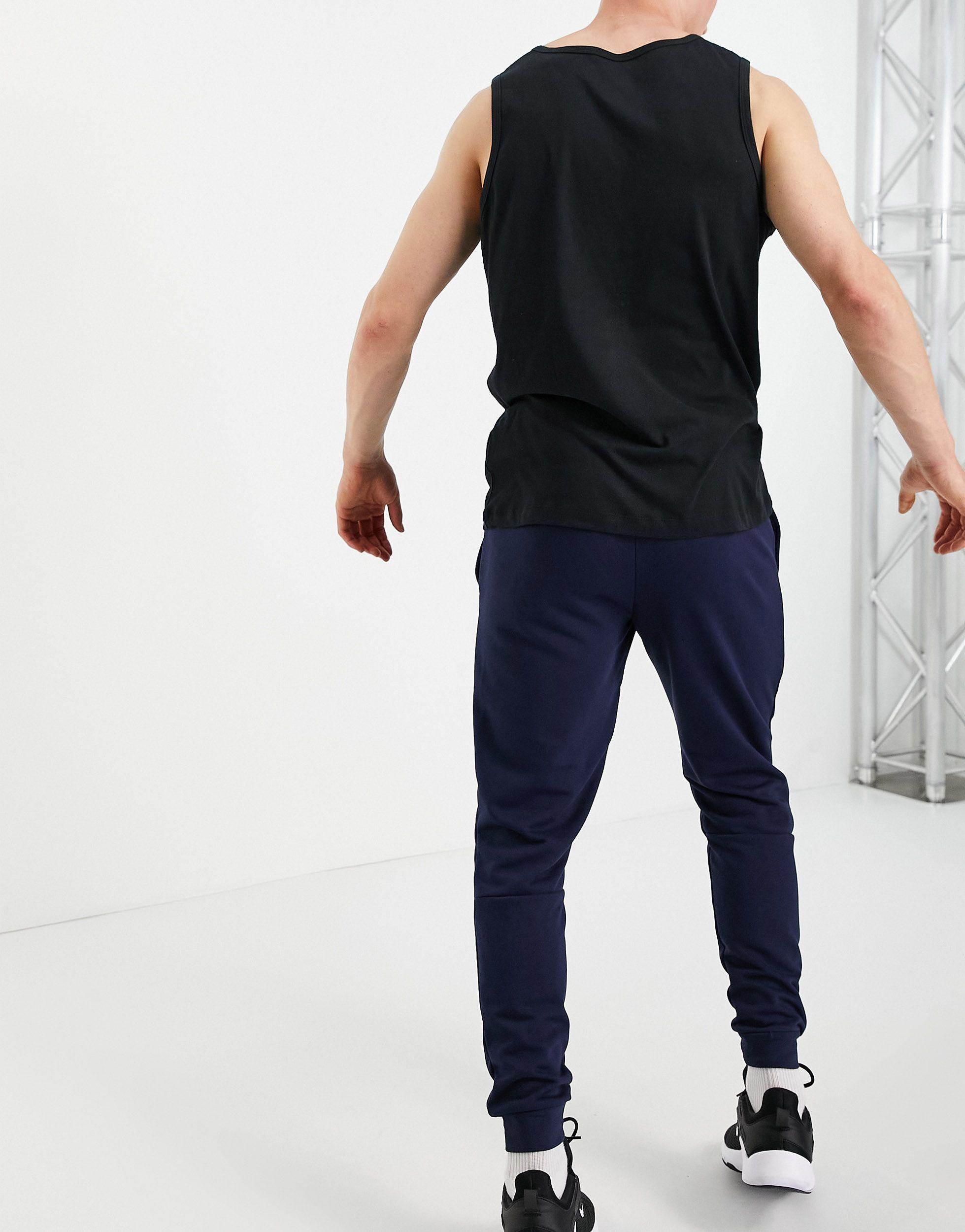 navy dri fit joggers