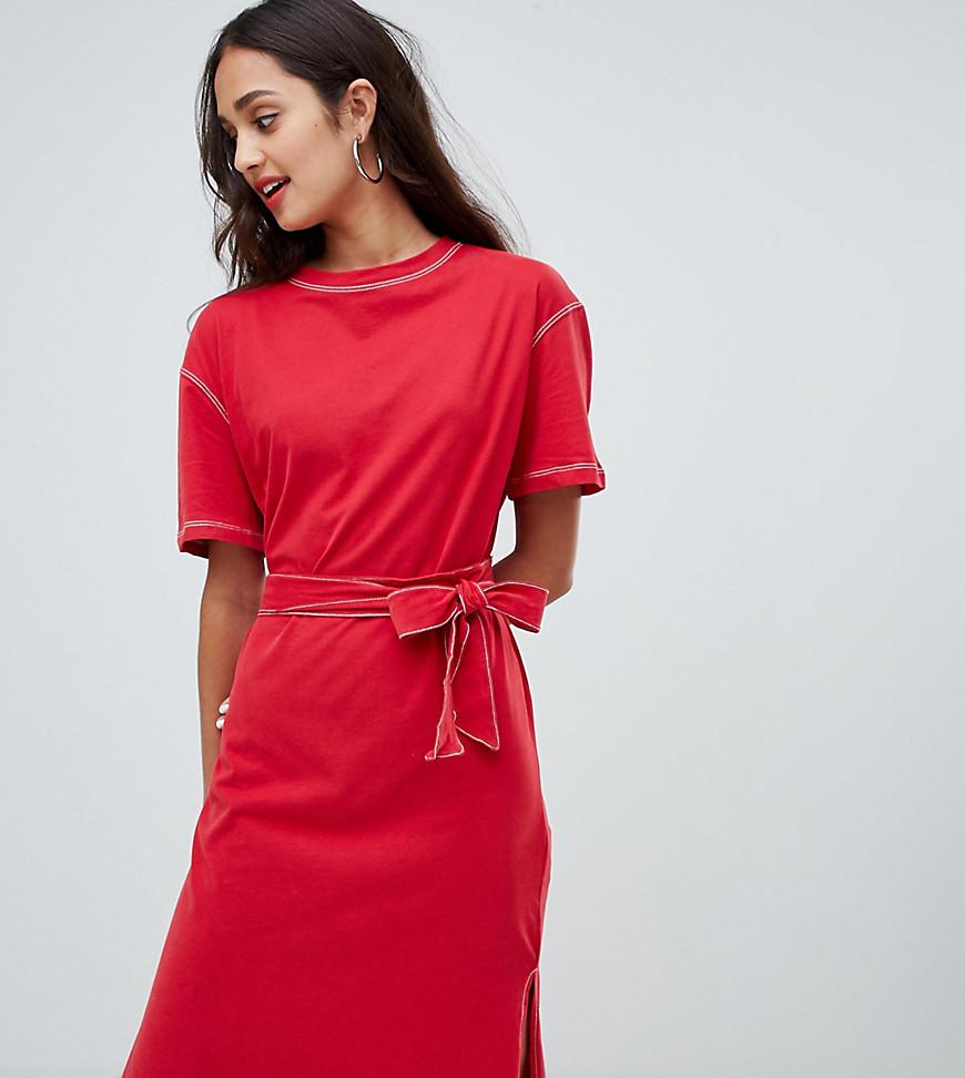 bershka t shirt dress