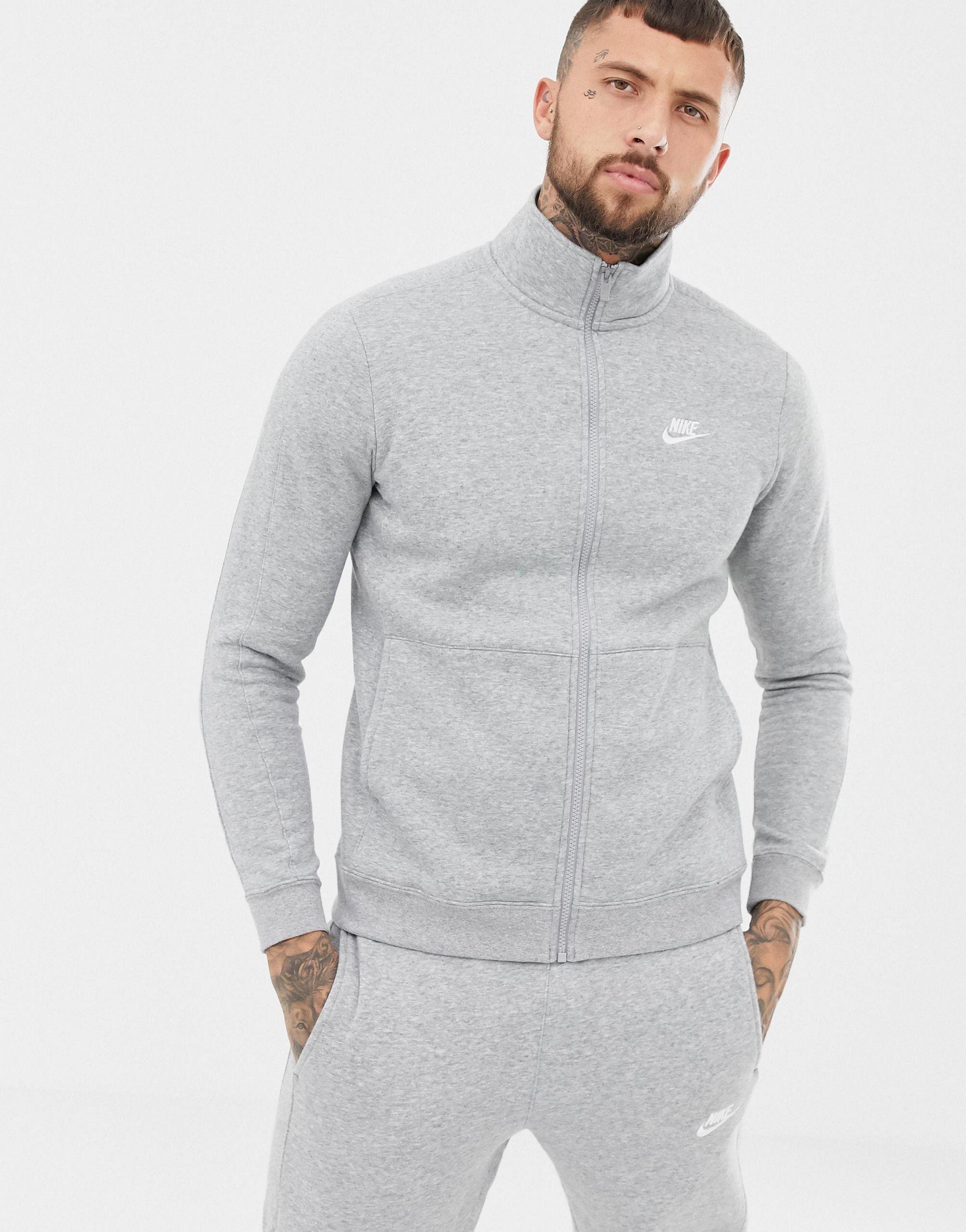 Nike – Trainingsanzug-Set aus Fleece in Grau für Herren Lyst DE