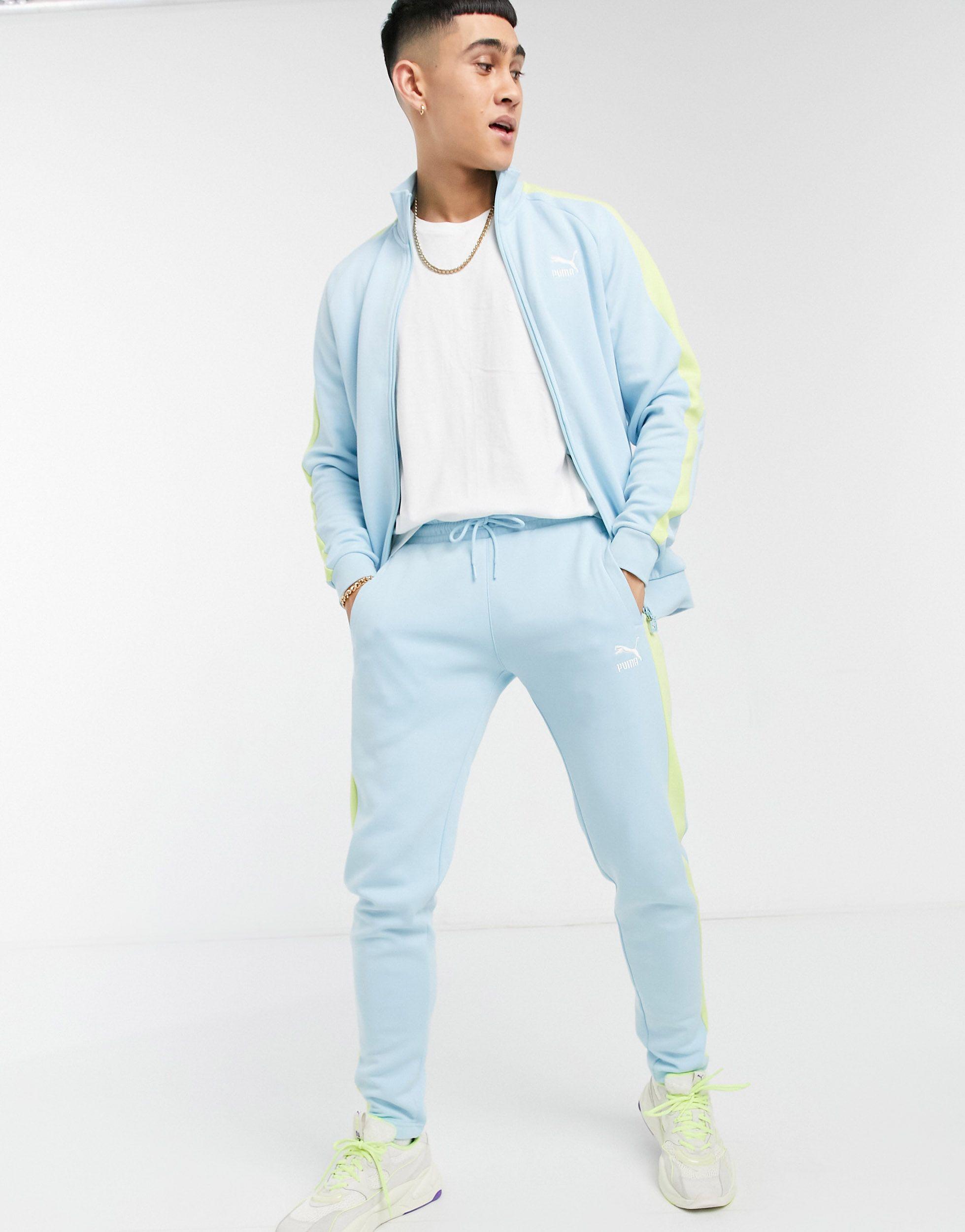 puma blue tracksuit