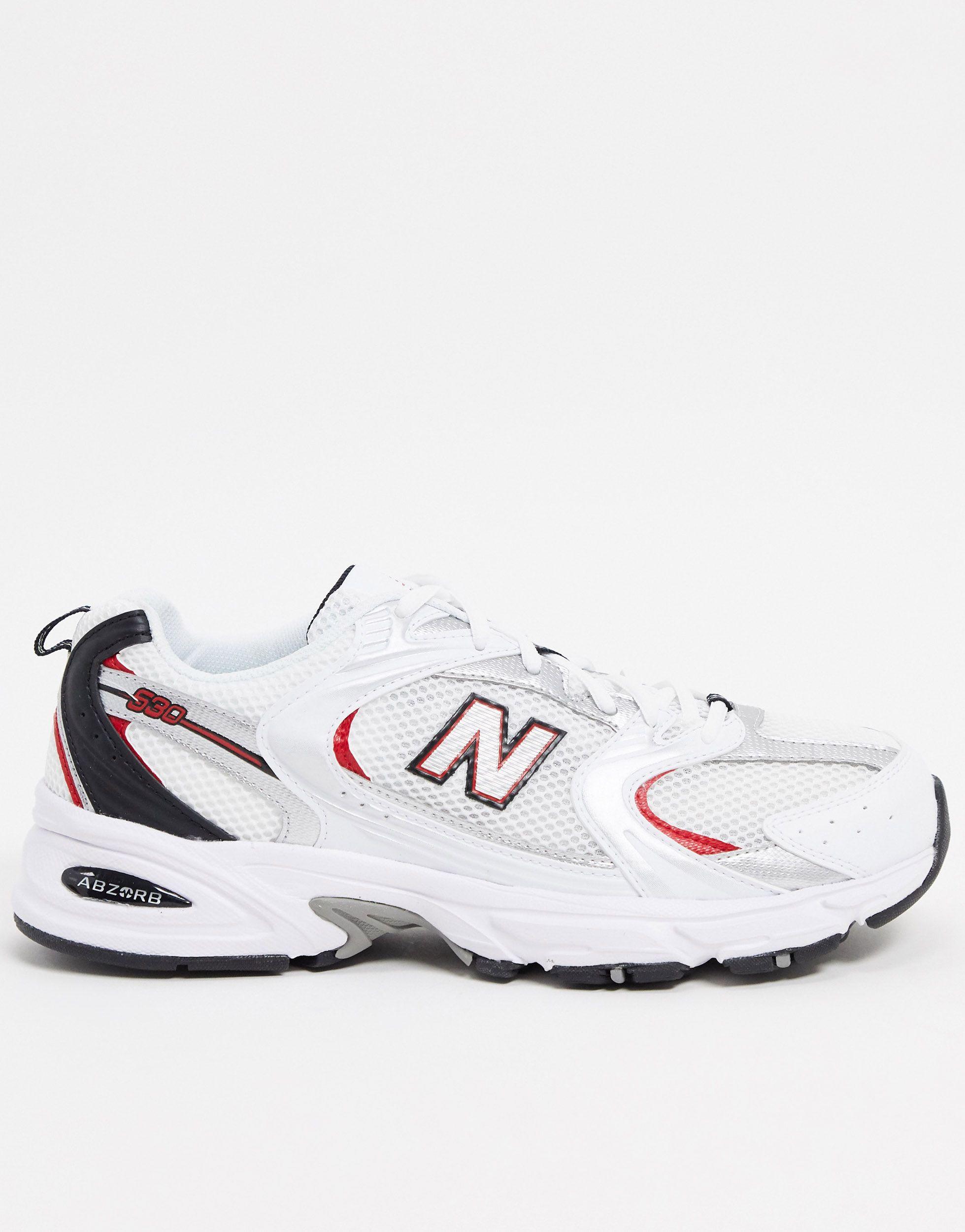 New balance clearance rojas con blanco