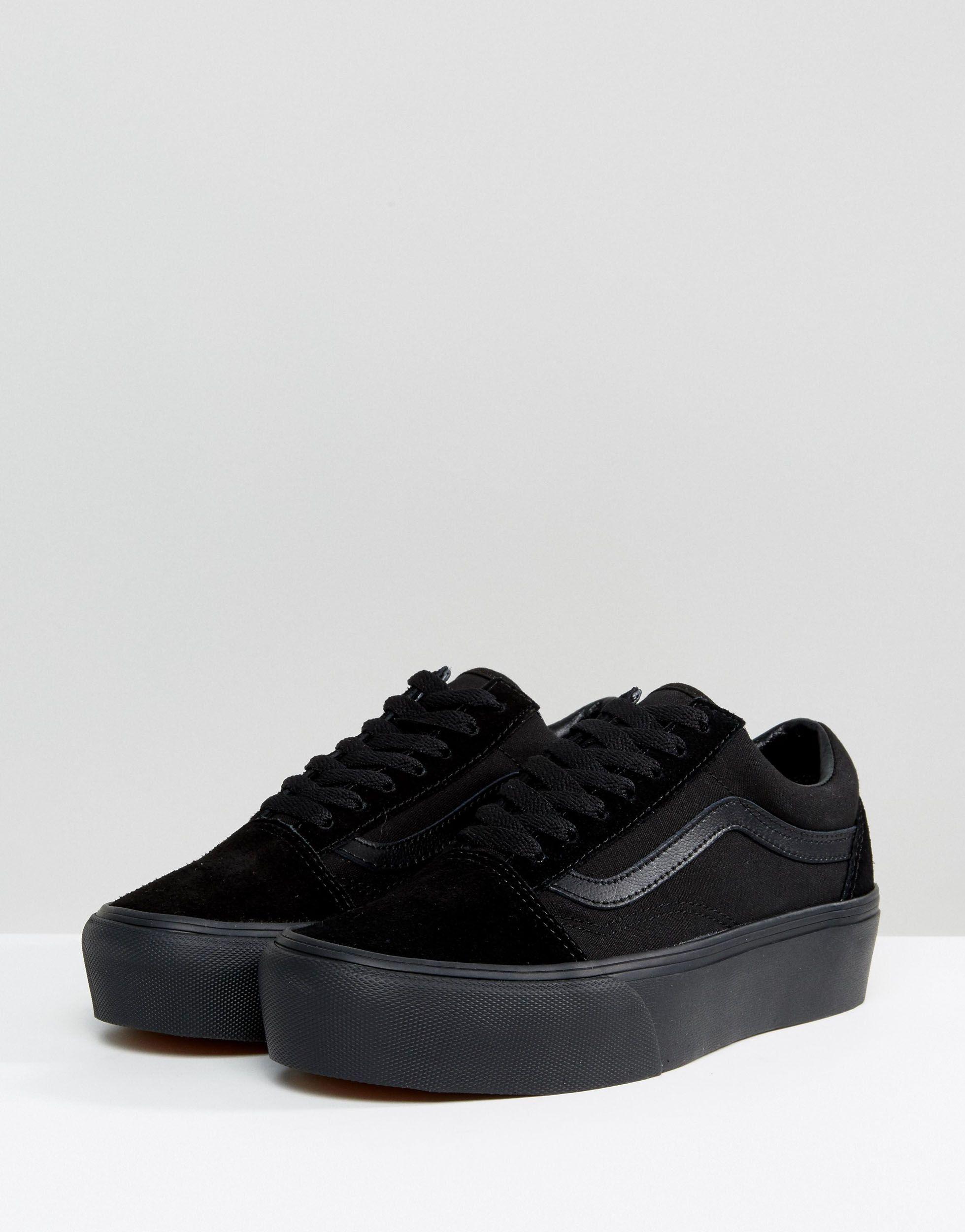 vans total black