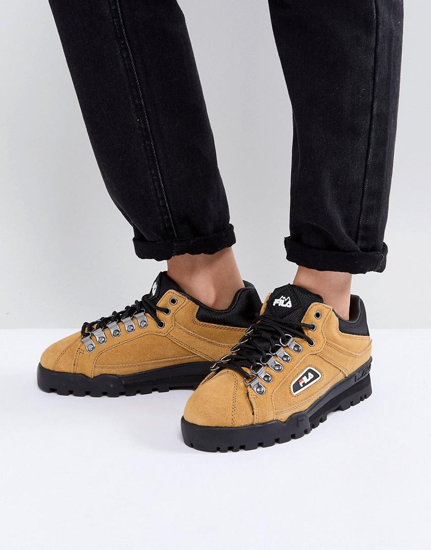 Fila Trainer In Mustard in Yellow for -