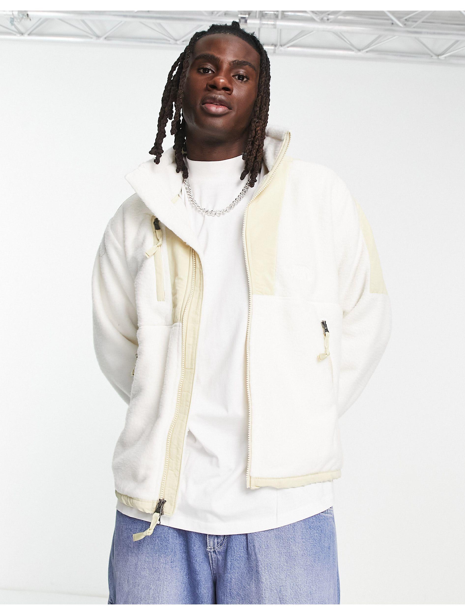 The North Face Retro Denali '94 High Pile Fleece Zip Up Jacket in White for  Men | Lyst