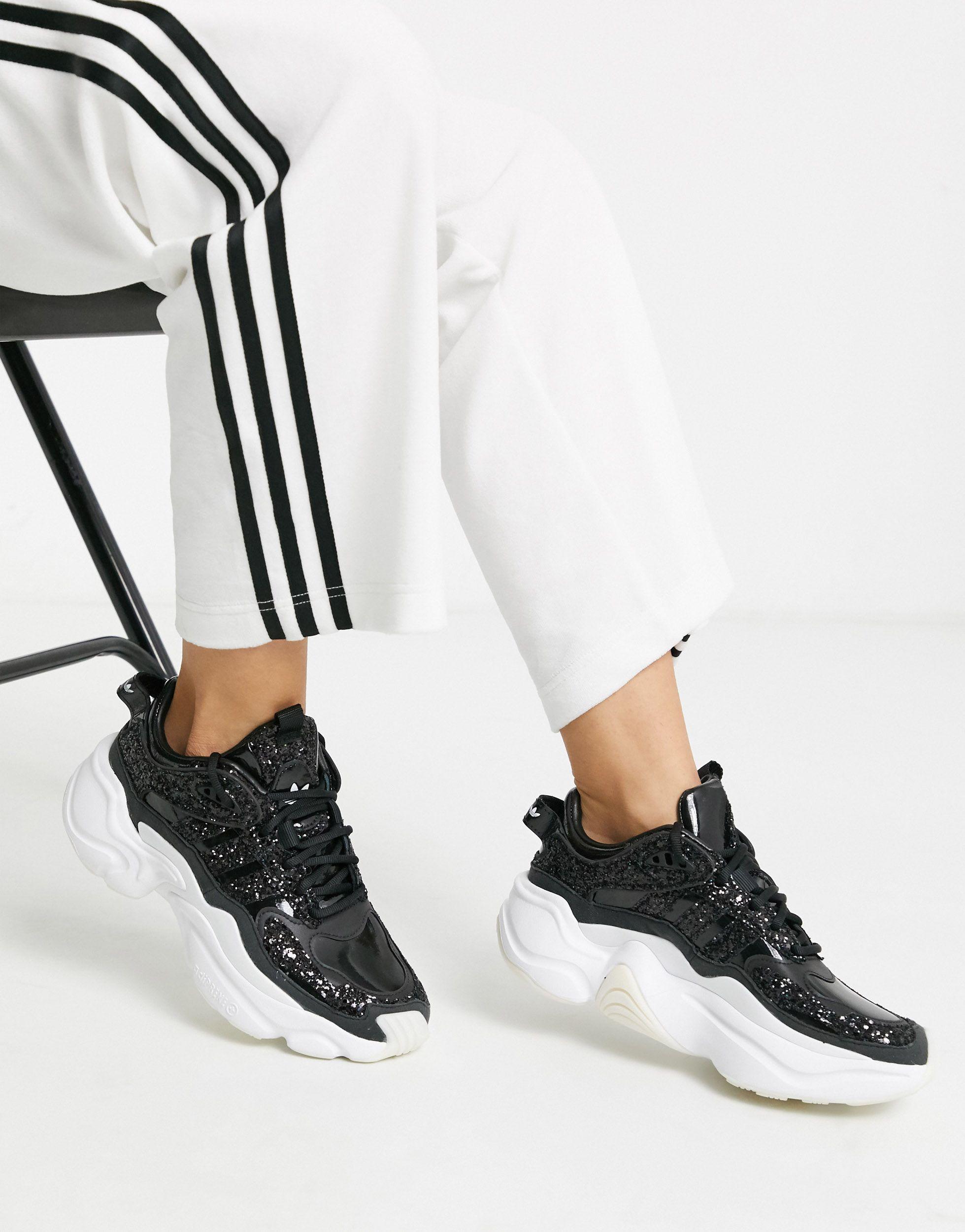 Zapatillas en brillantina negra Magmur adidas Originals de Caucho de color  Negro | Lyst