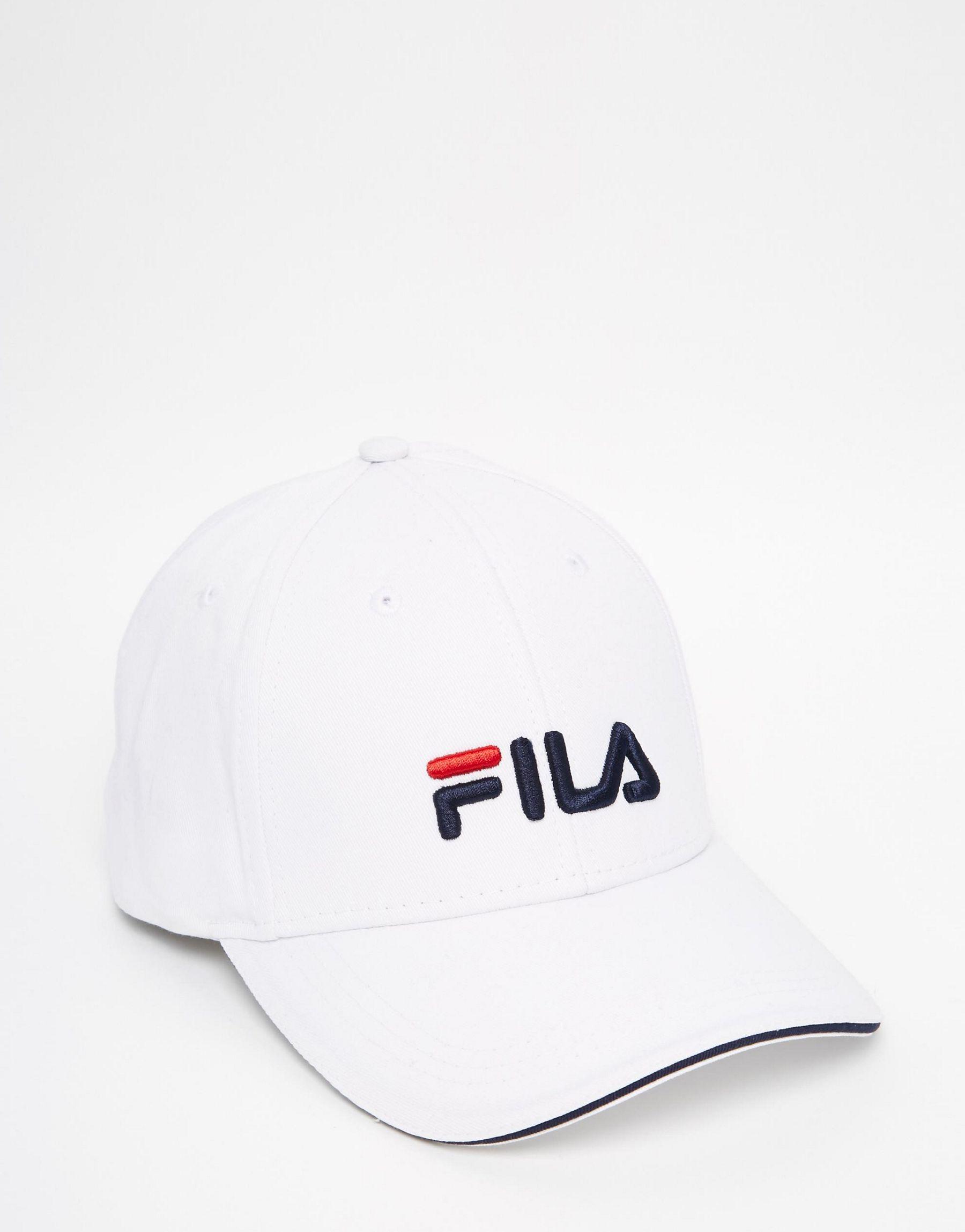 black fila cap