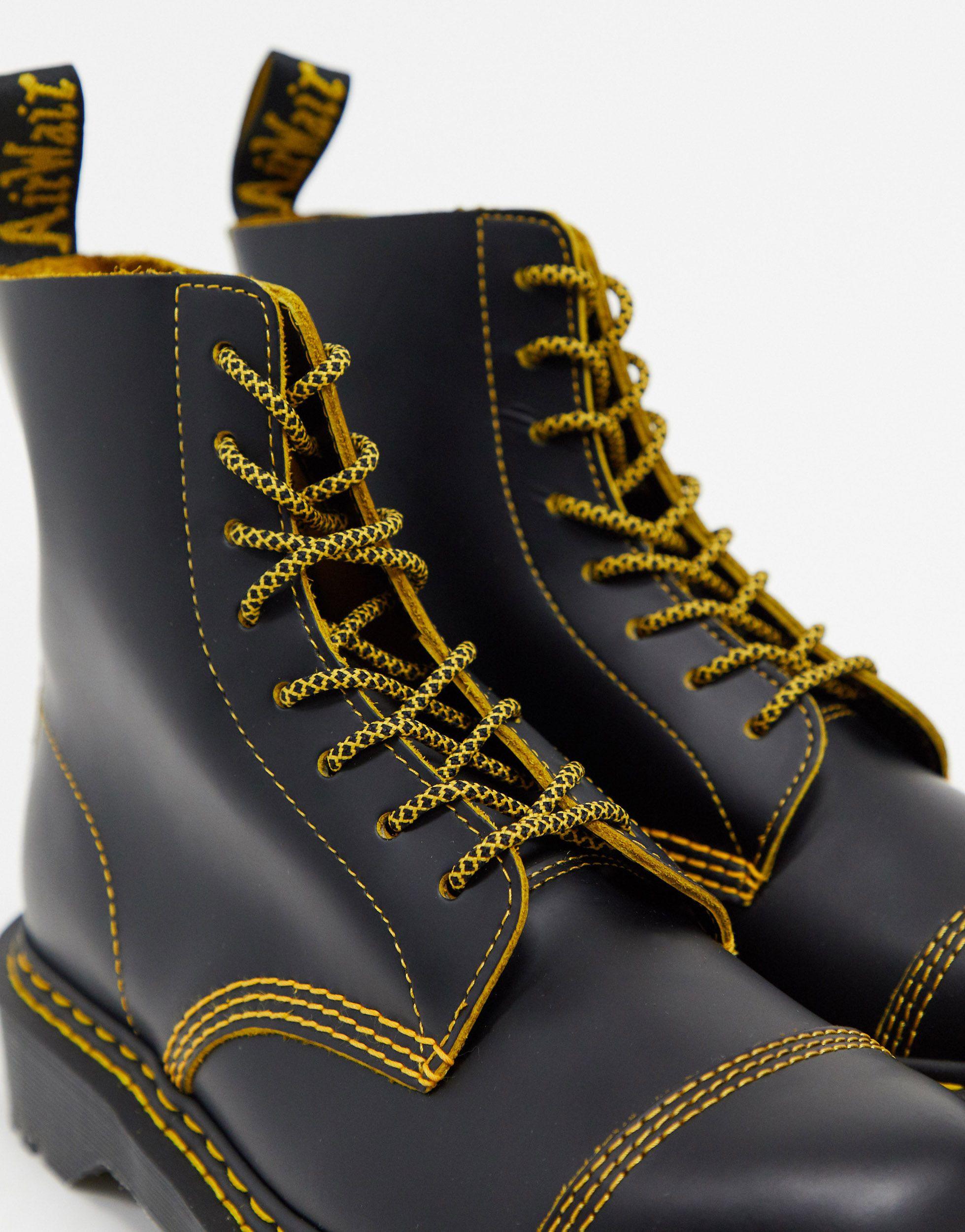 dr martens pascal double stitch