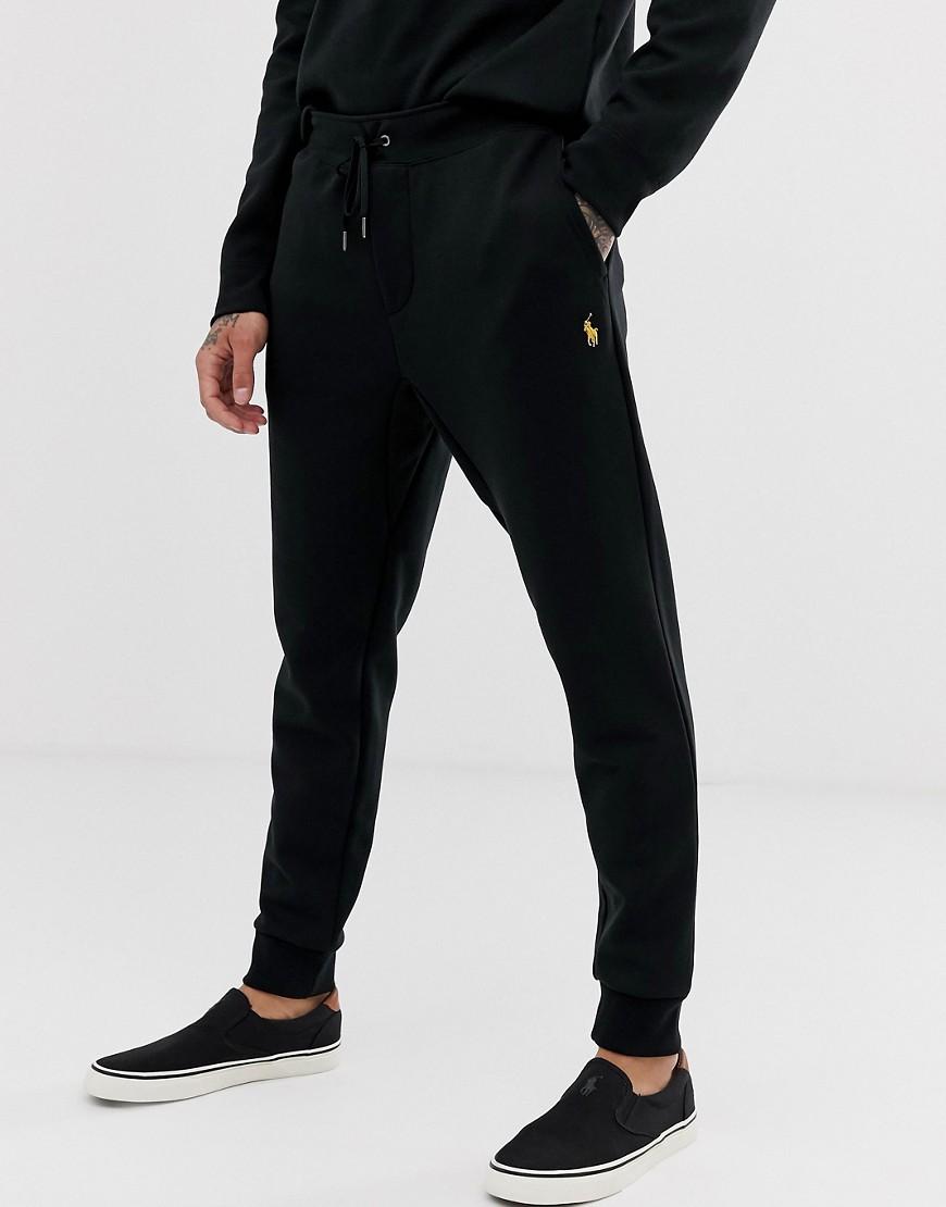 polo black joggers