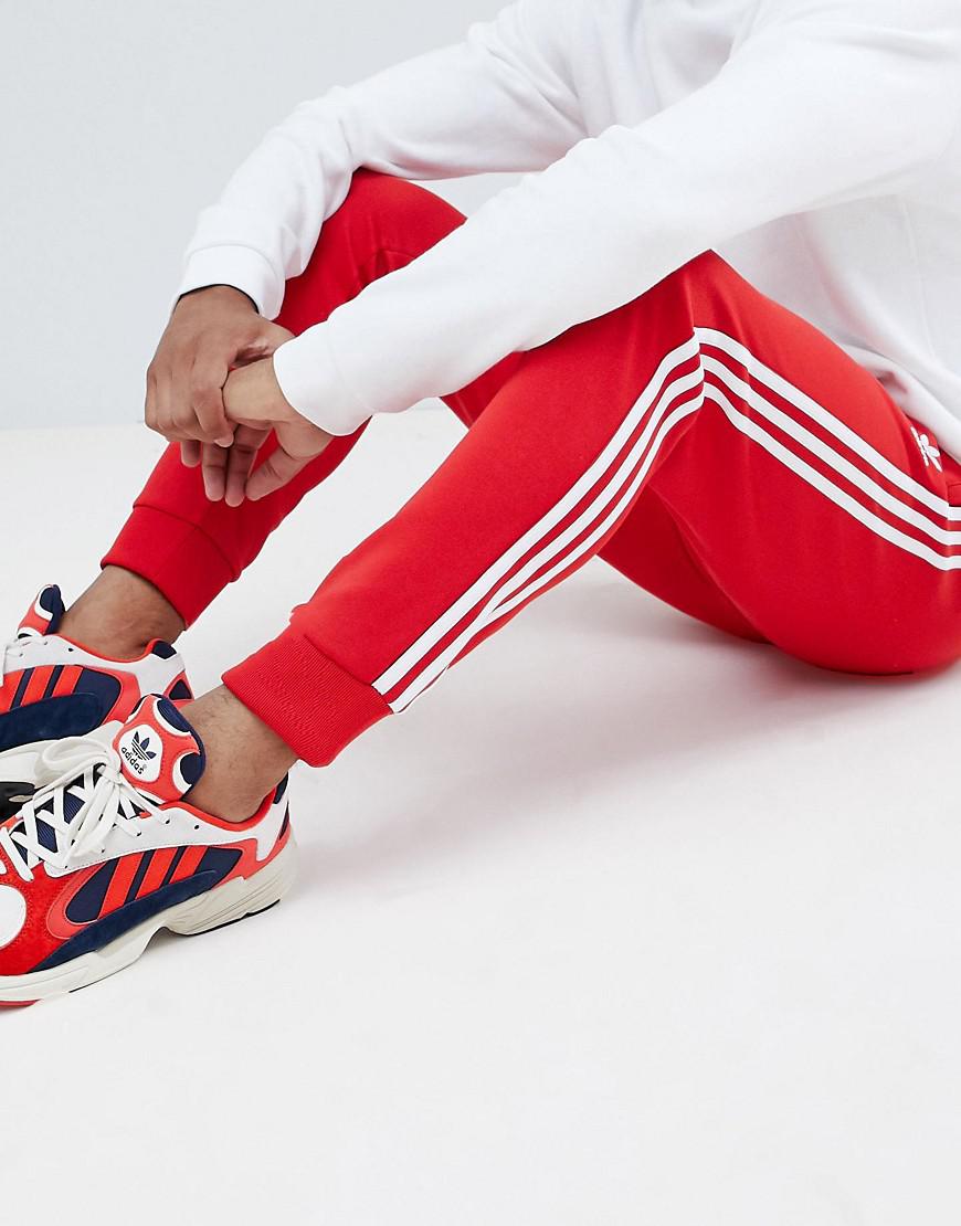 adidas jog red