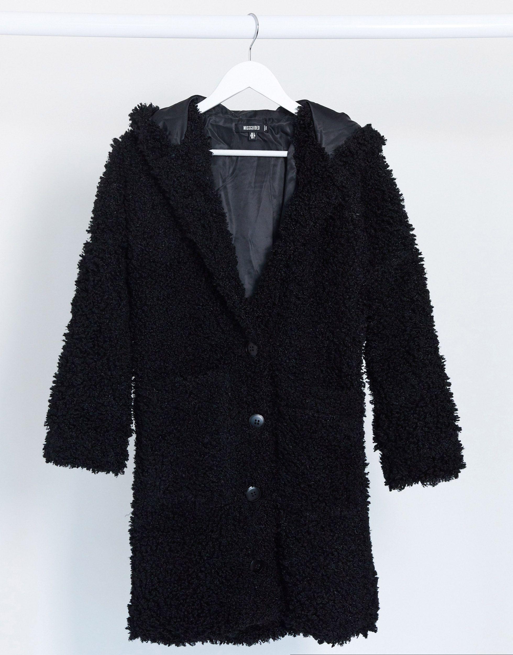 black long borg coat