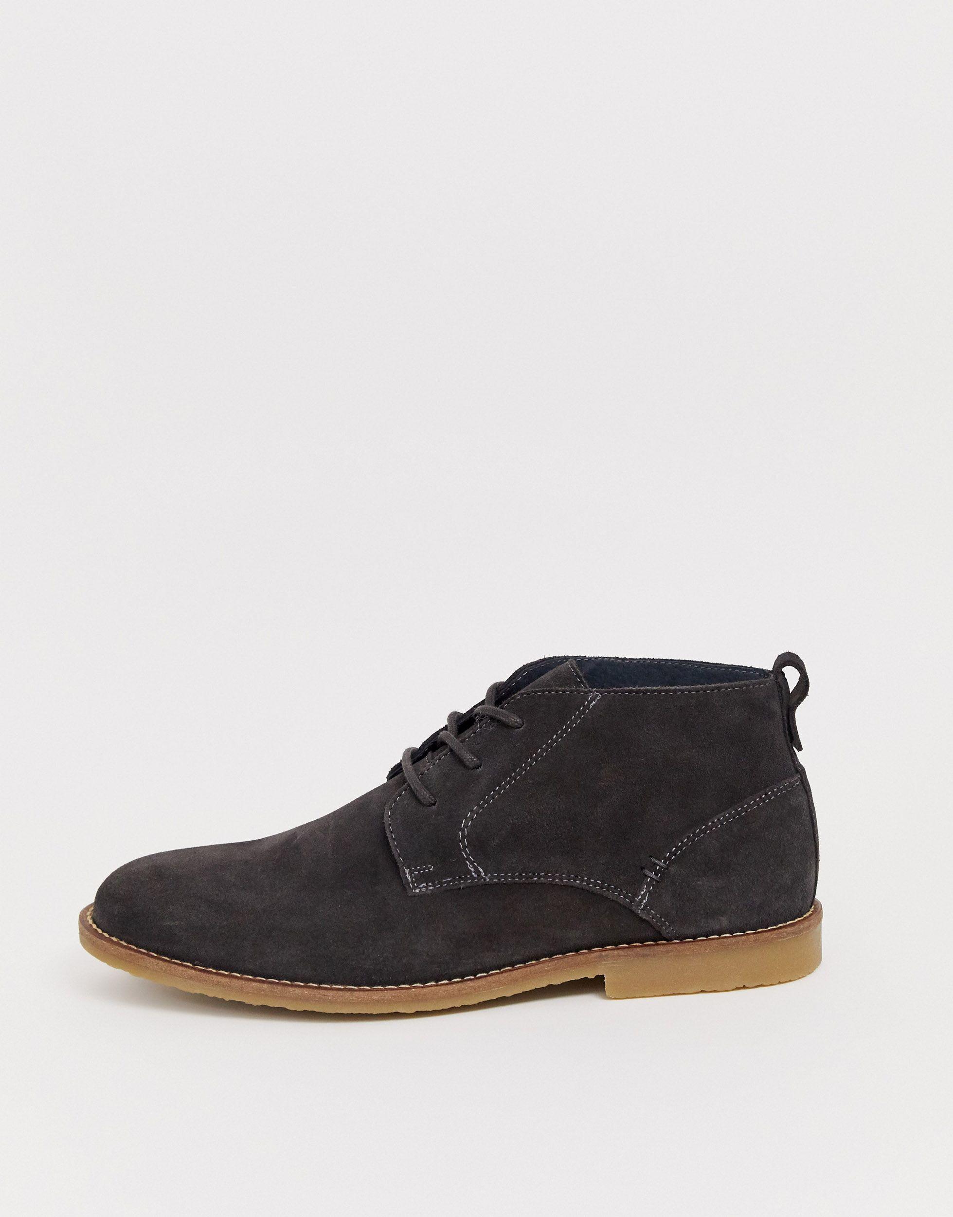 grey suede chukka boots mens