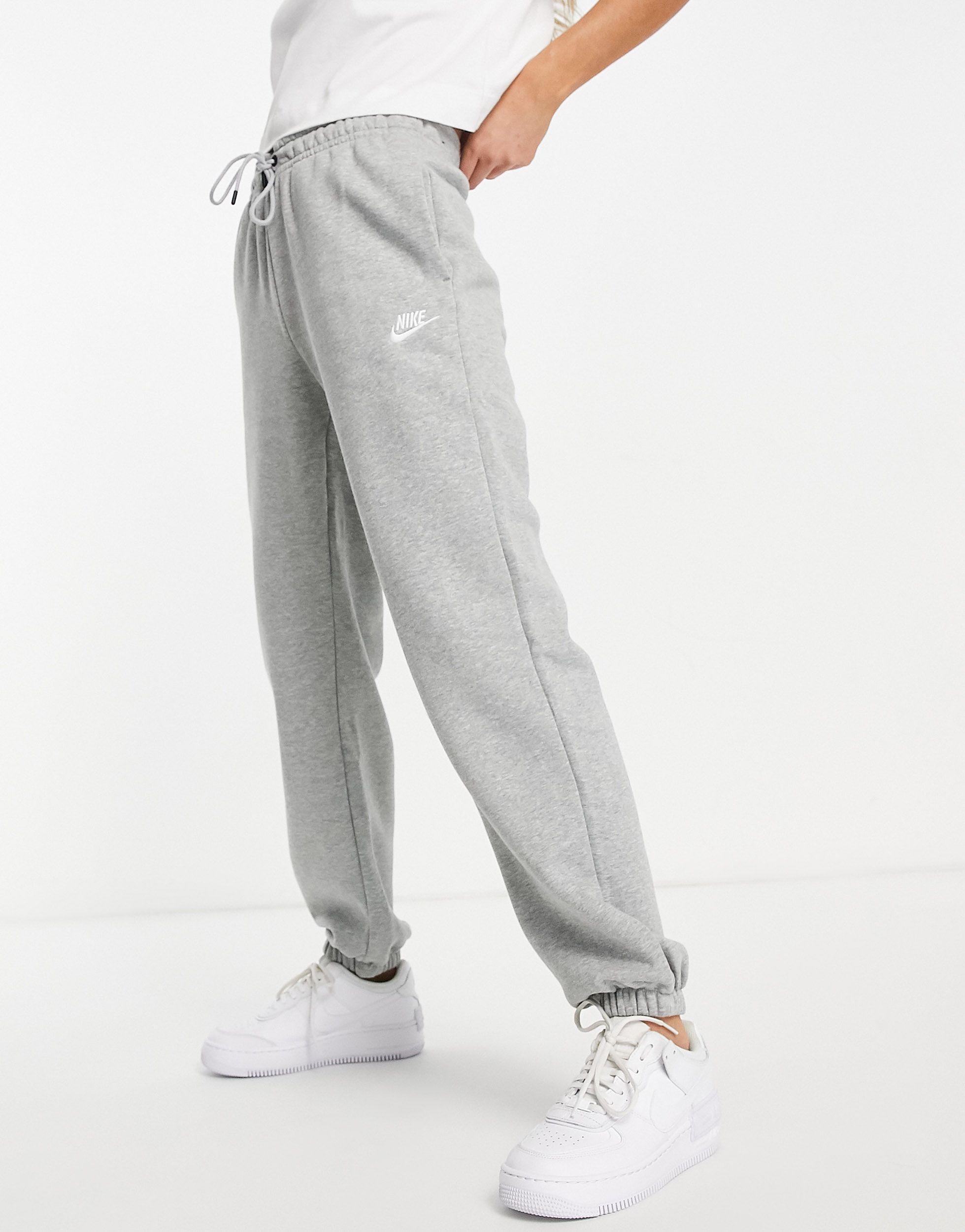 Nike Essentials Loose Fit Sweatpant in Gray | Lyst