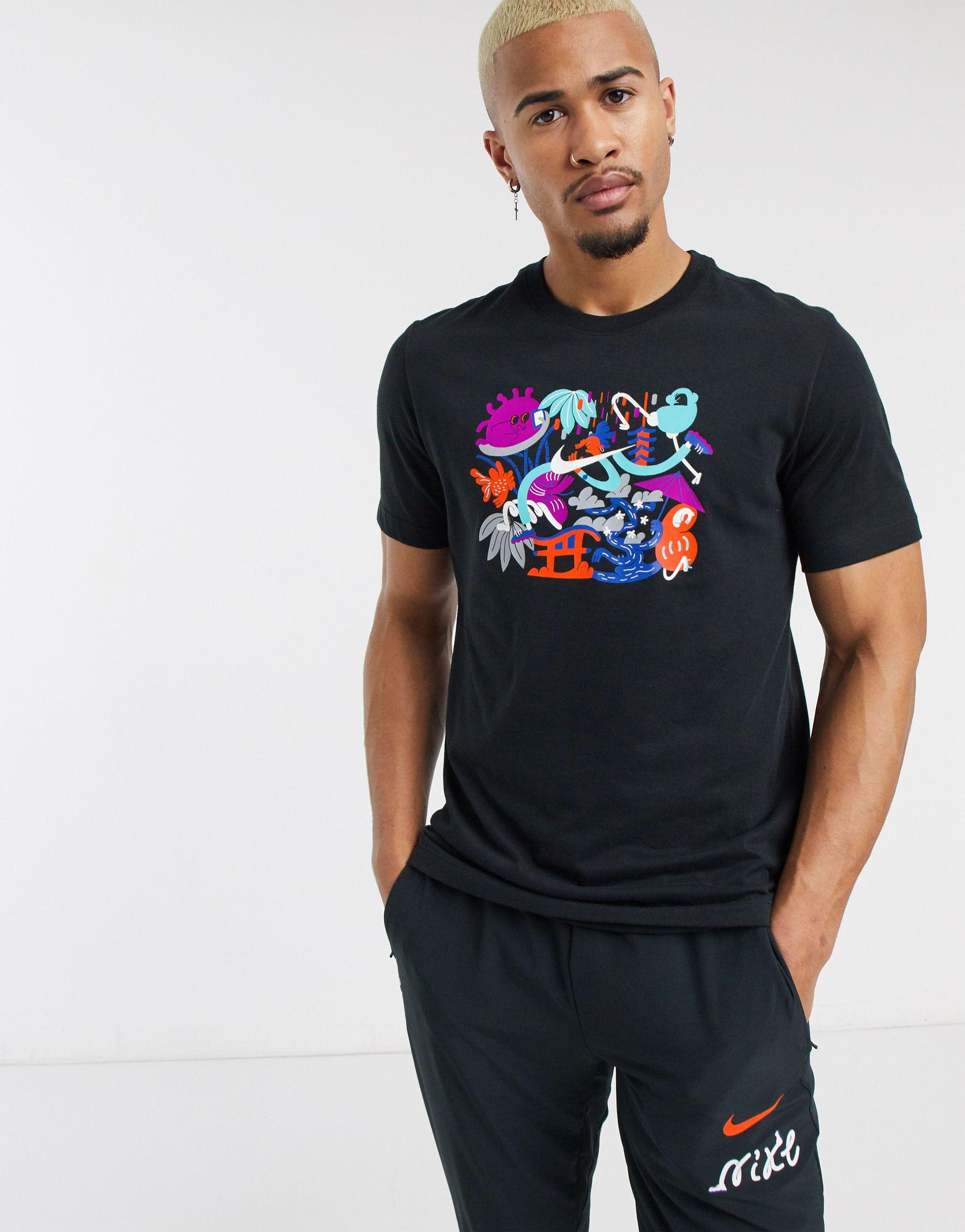 Nike Cotton Tokyo Dry T Shirt In Black For Men Lyst Nike Cotton Tokyo Dry T Shirt In Black For Men Lyst