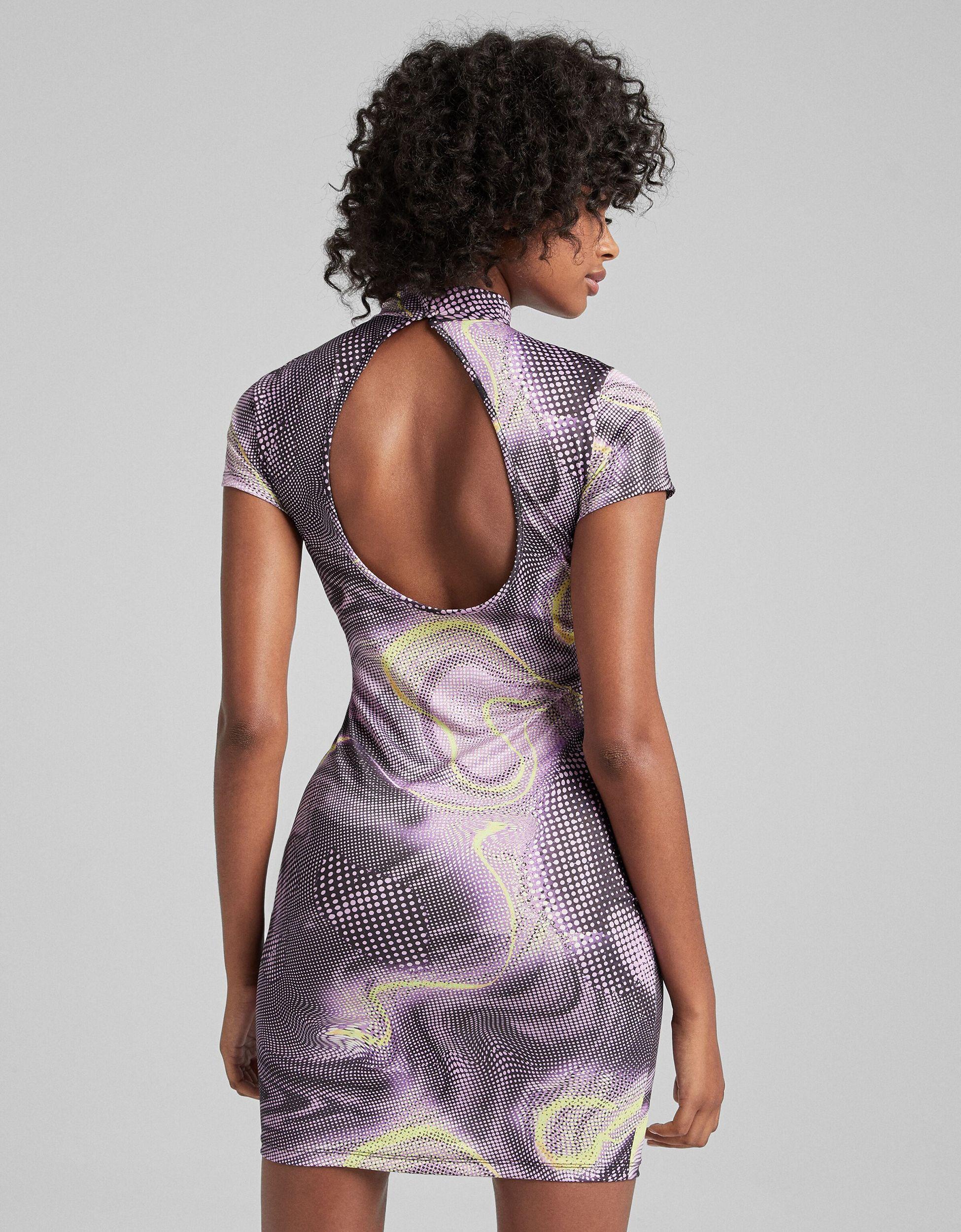 Bershka cheap snake dress