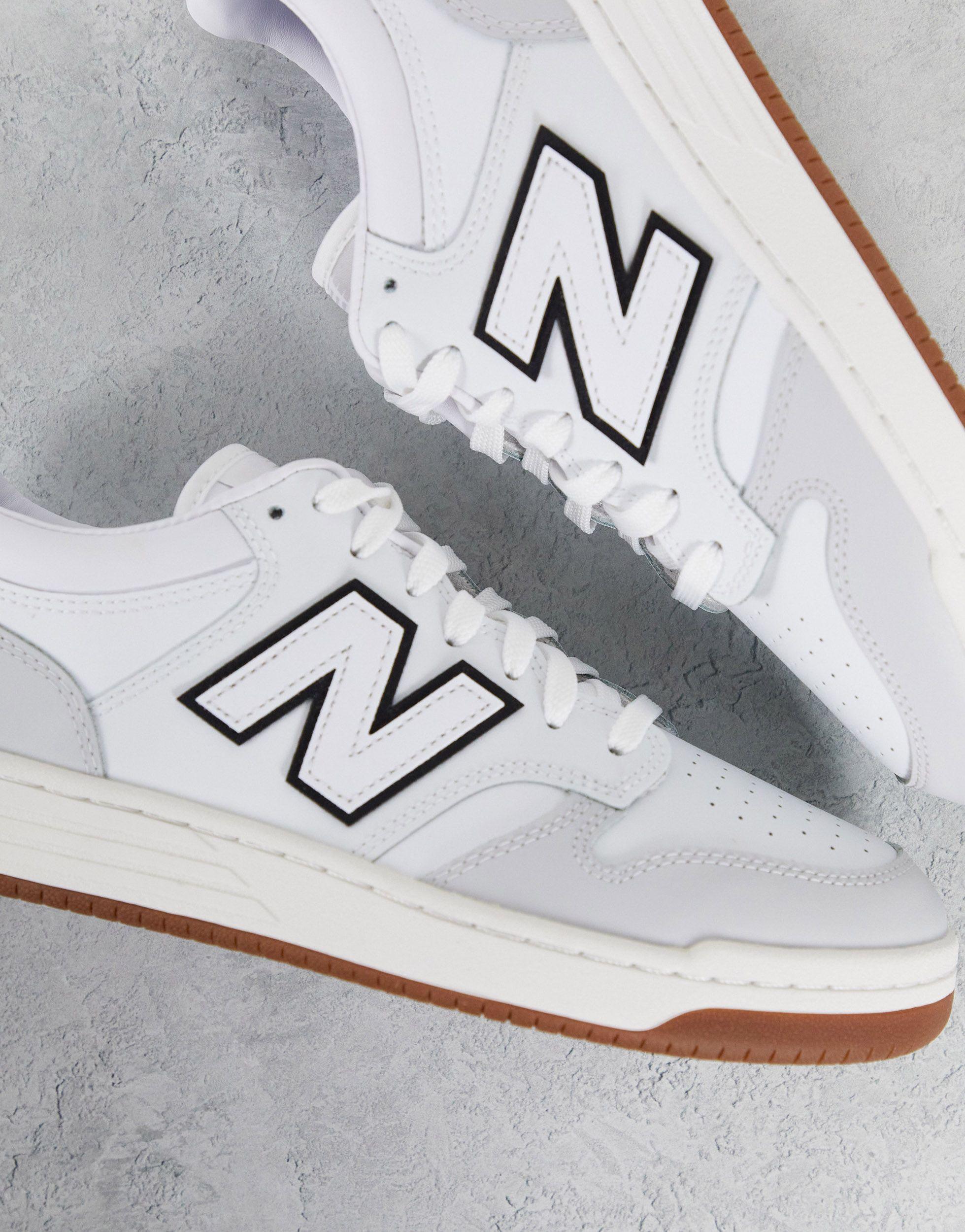 New Balance Rubber 480 Court Trainers 