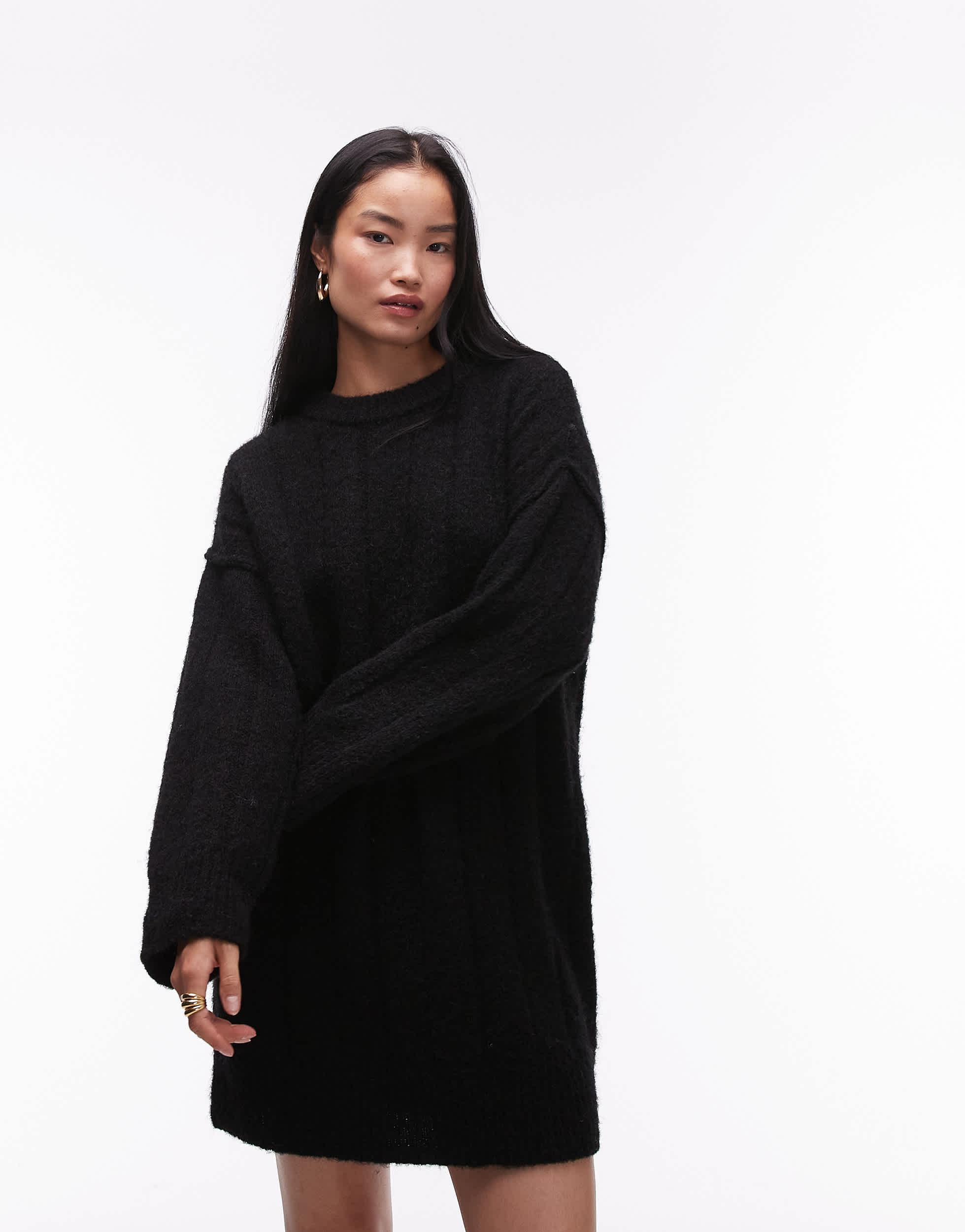 Robe TOPSHOP en Noir | ABOUT YOU