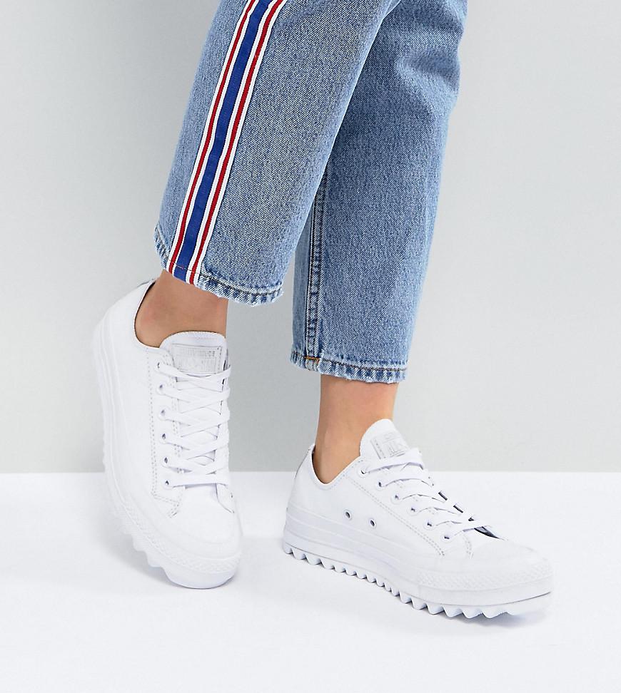 converse chuck taylor all star lift ripple low top sneaker