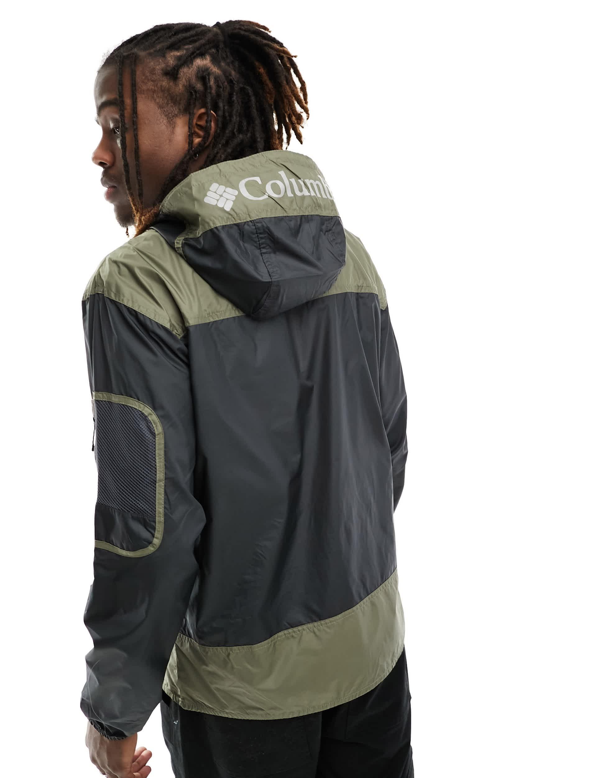 Challenger veste coupe vent a enfiler et kaki Columbia pour homme en coloris Noir Lyst