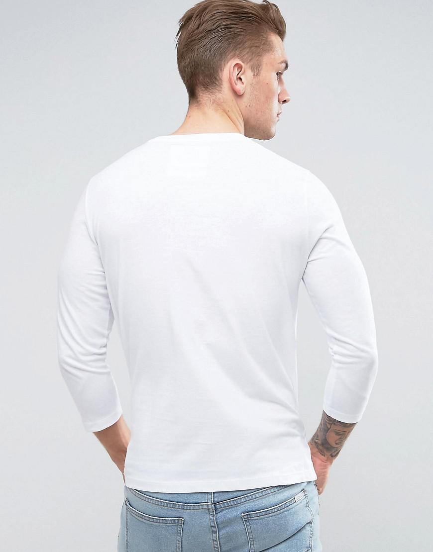 Lyst - Asos Pepsi 3/4 Sleeve T-shirt in White for Men