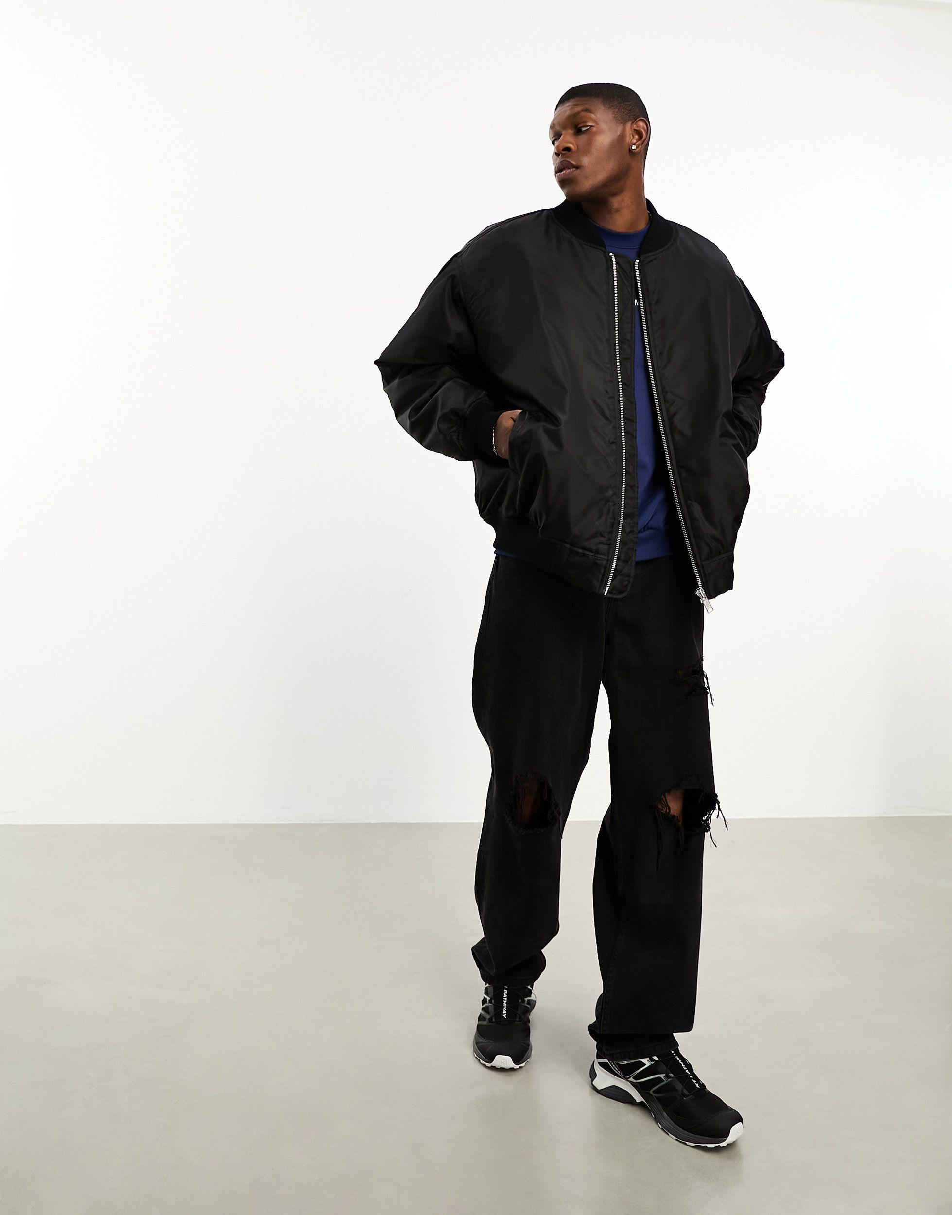 Black jacket with pockets 2025