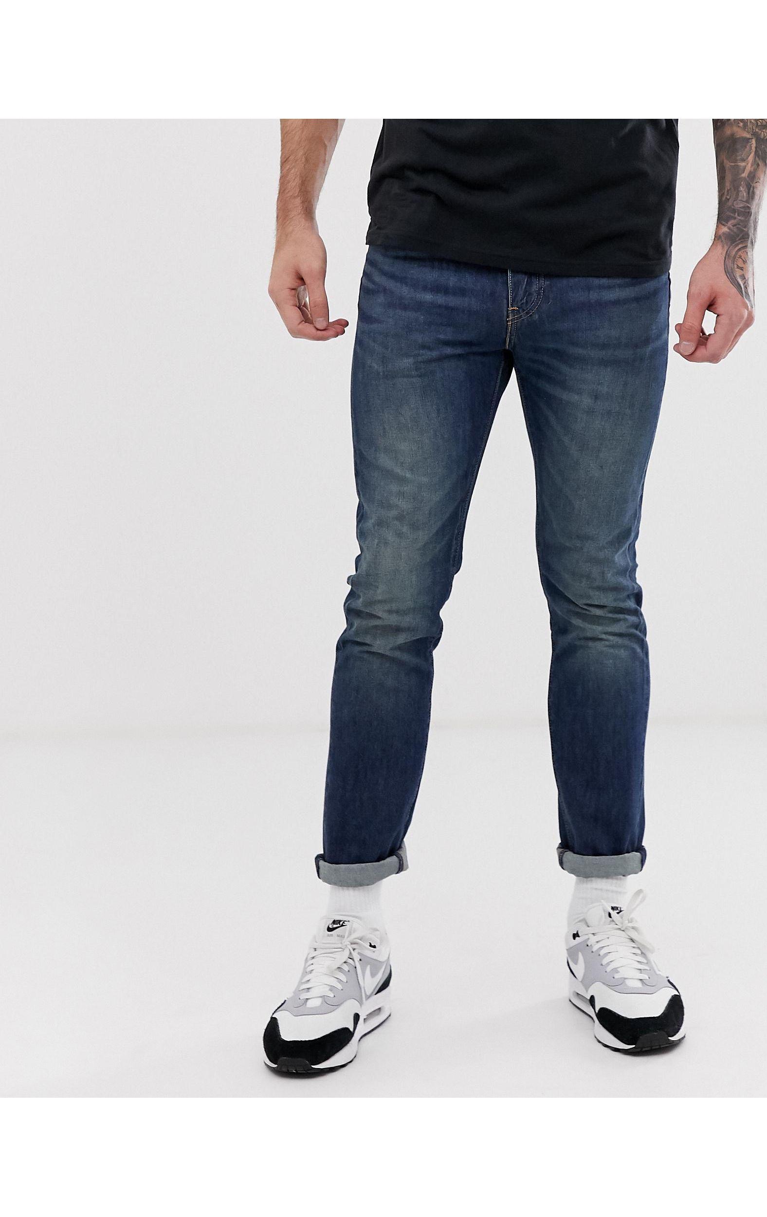 Levi's 510 Skinny Fit Standard Rise Jeans in Blue for Men | Lyst