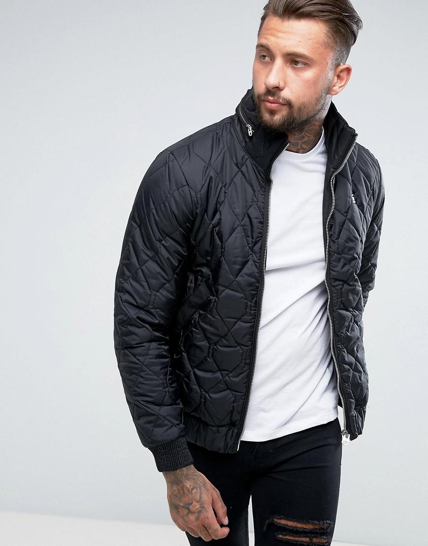 G-Star RAW Synthetic Meefic Quilted Overshirt in Black for Men | Lyst