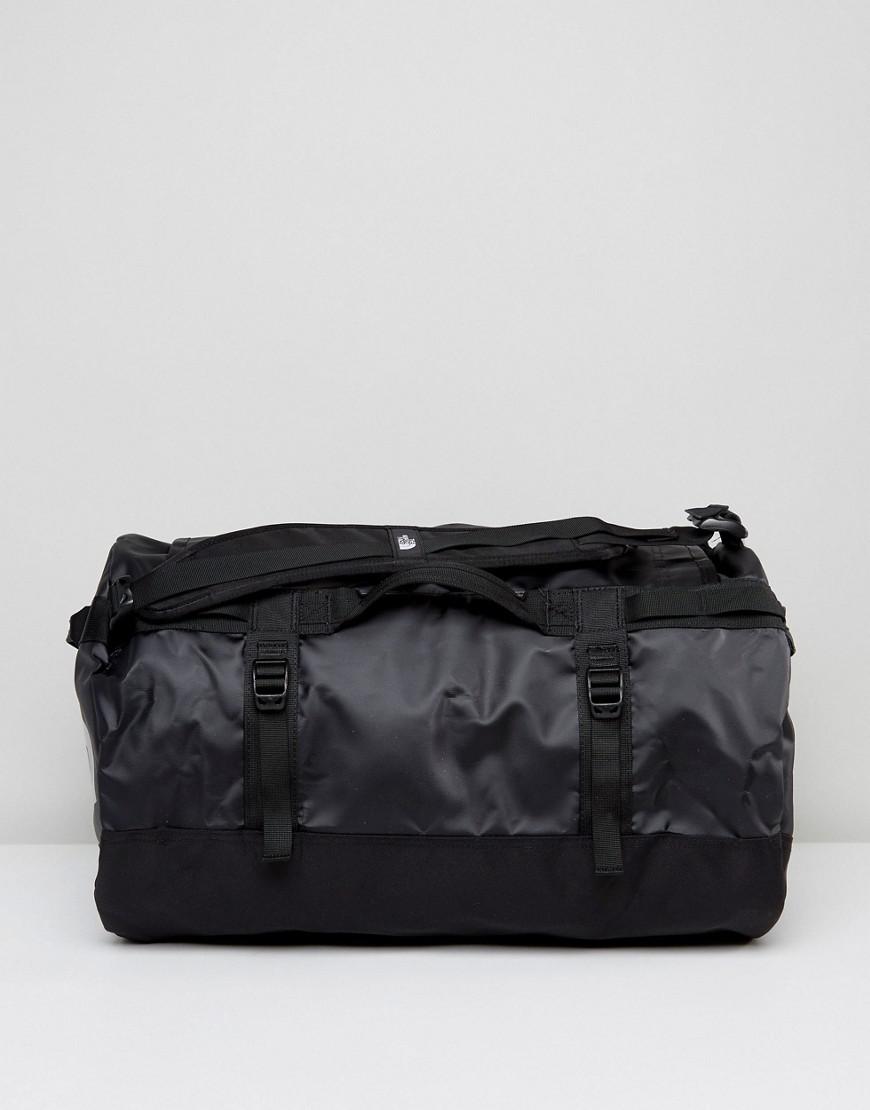 the north face base camp duffel bag small 50 litres in black