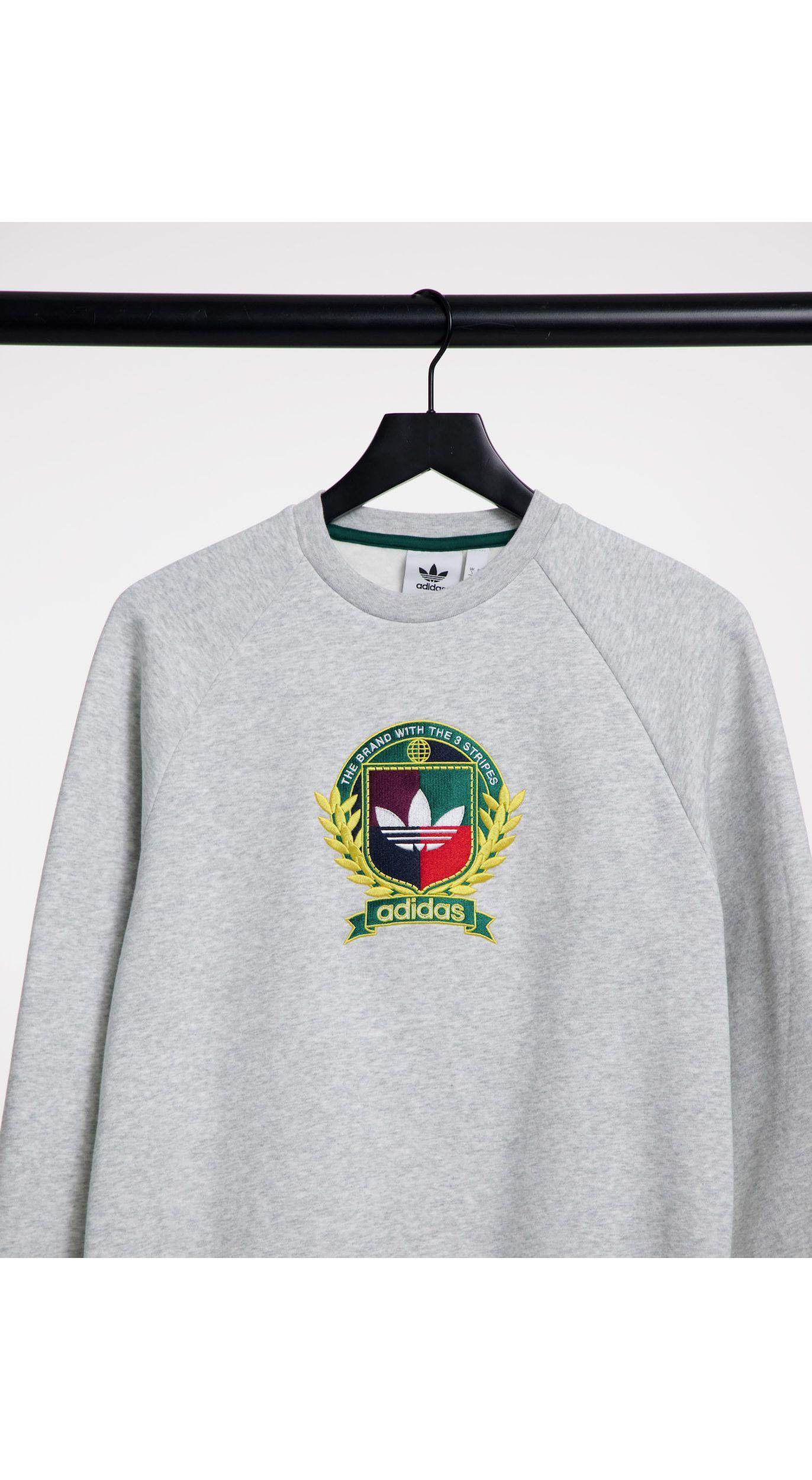 adidas originals collegiate crew sweatshirt