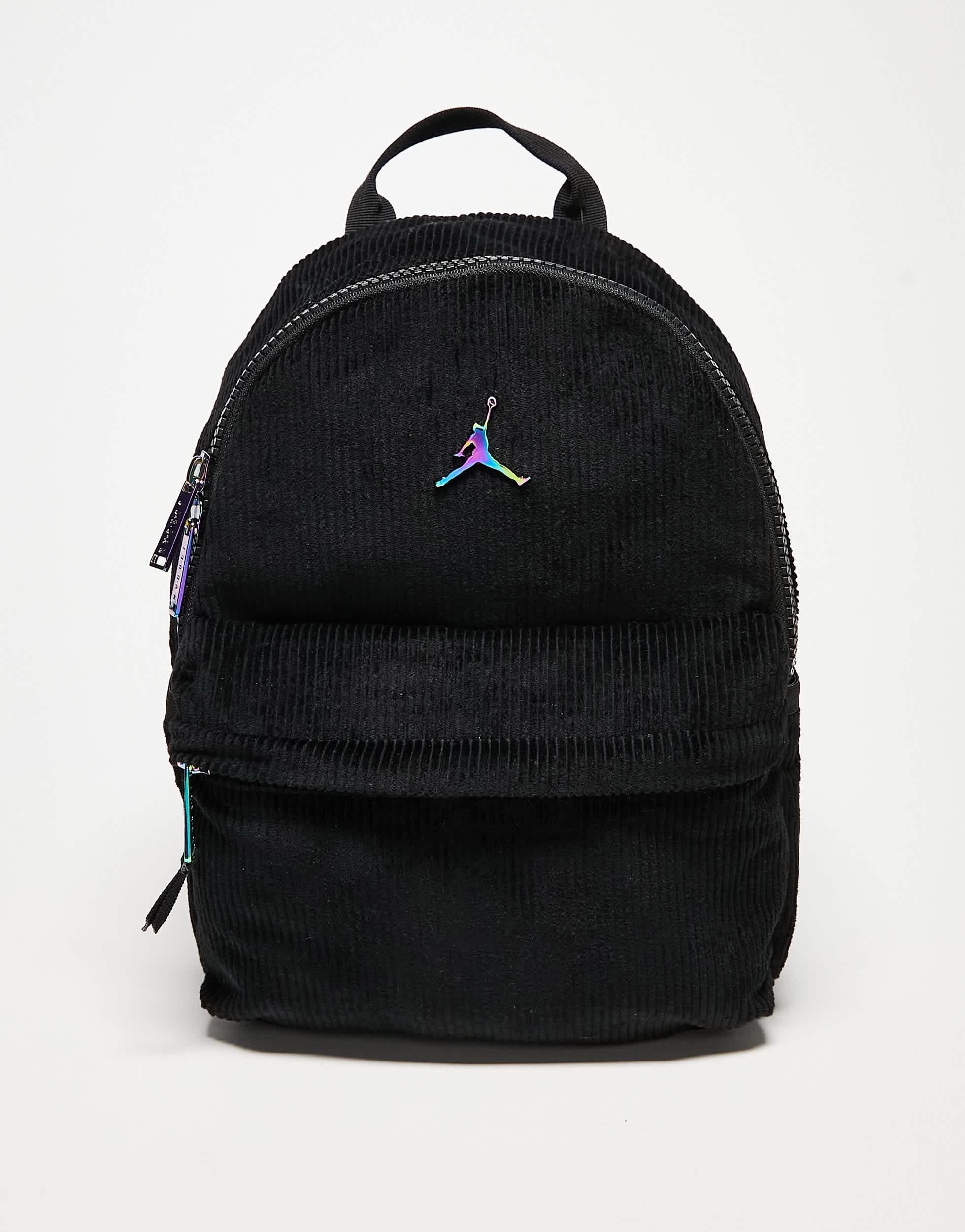 Nike Mini Corduroy Backpack in Black Lyst UK
