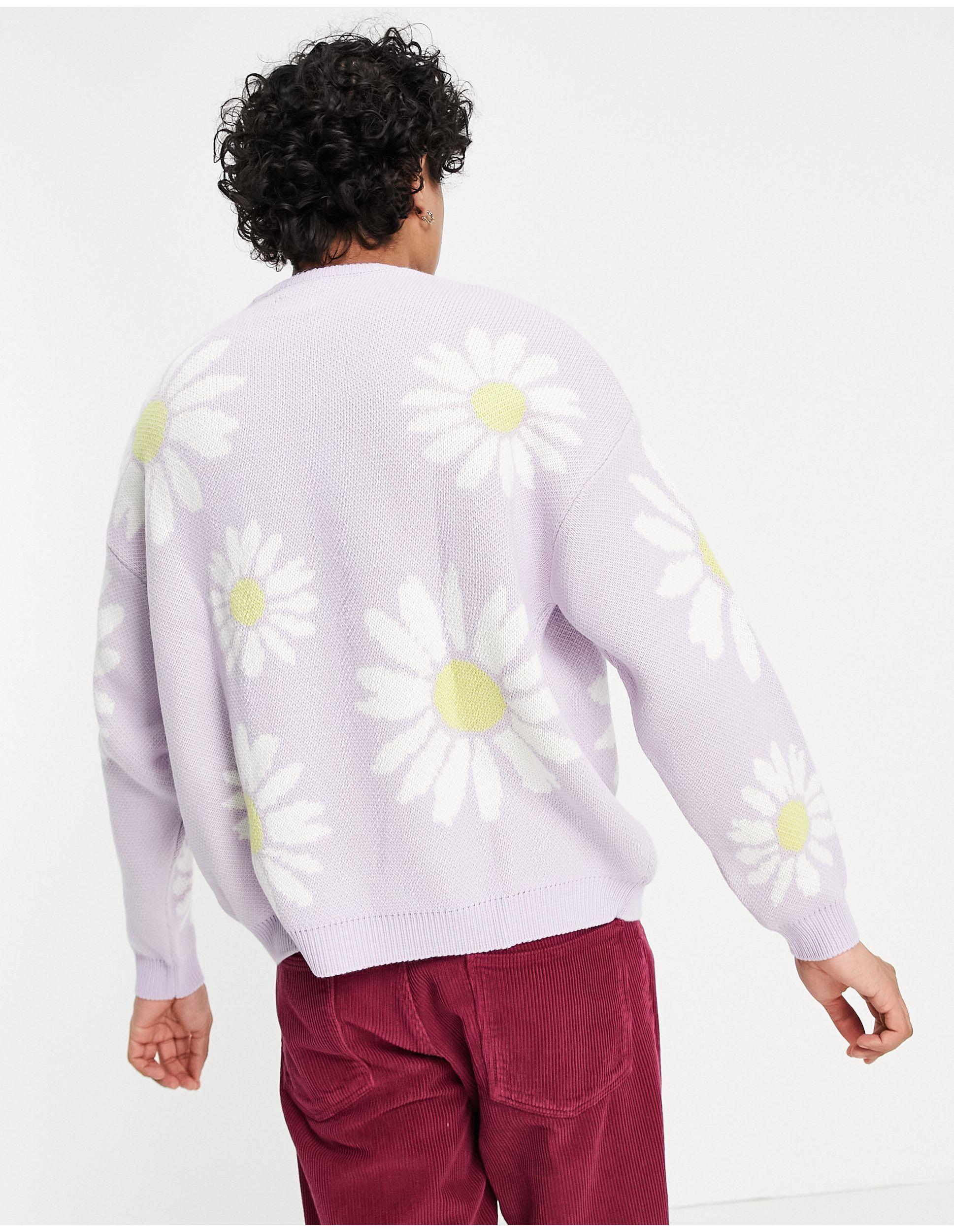 asos purple cloud jumper