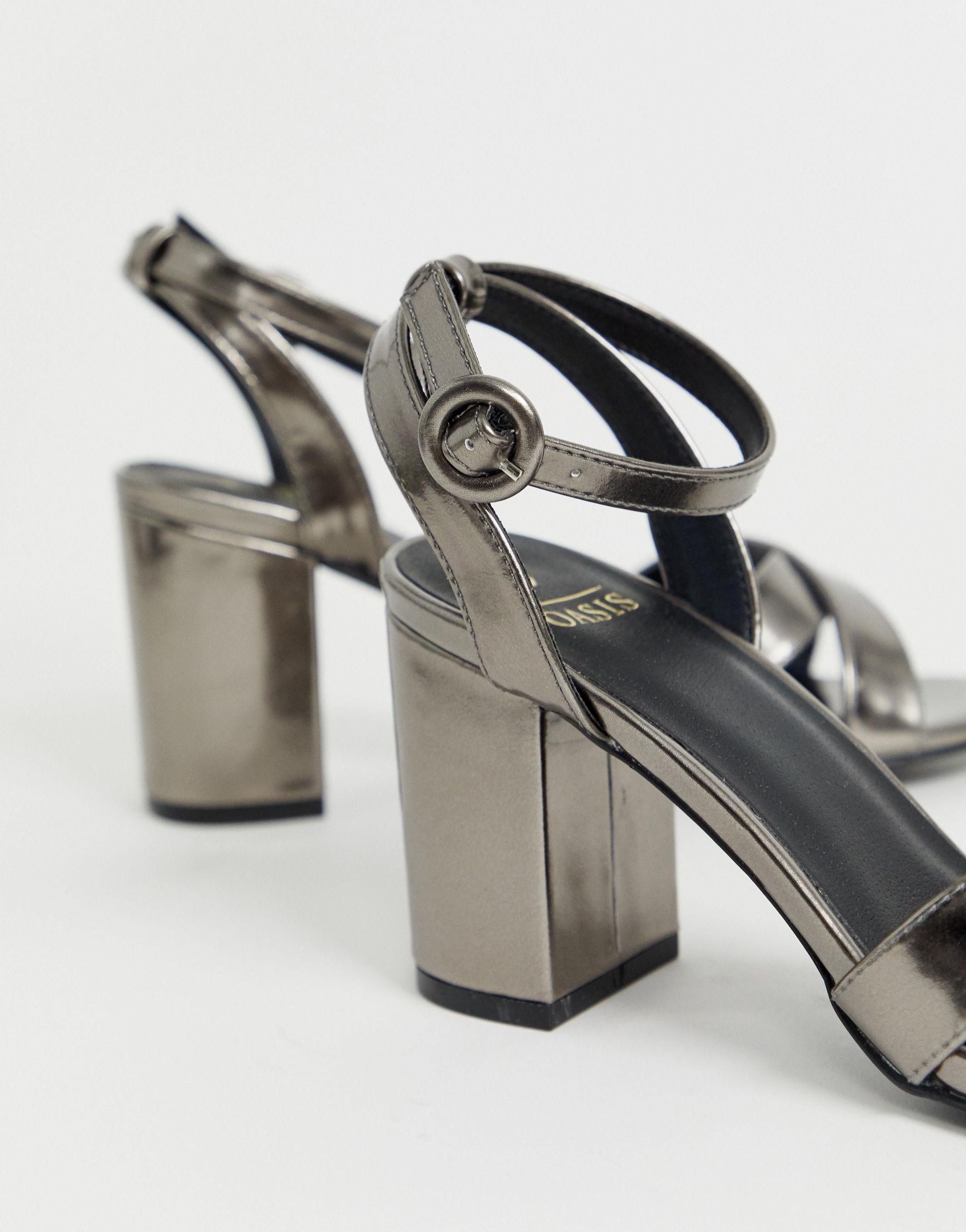 Oasis annie block heel sales
