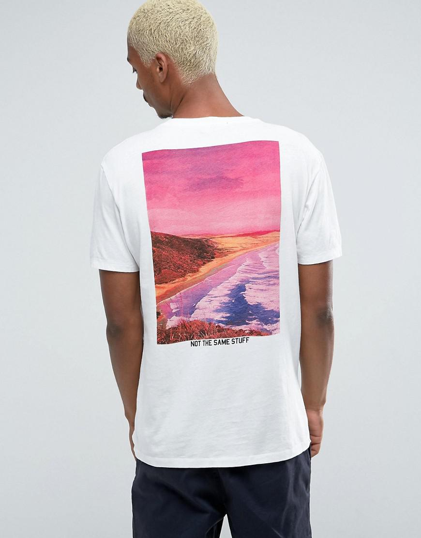 Download Bershka Cotton Last Sunset Pocket Detail T-shirt With Back ...